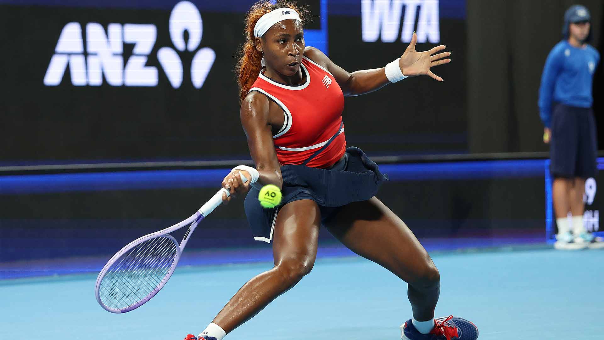 Gauff does double duty to seal opening victory for United States