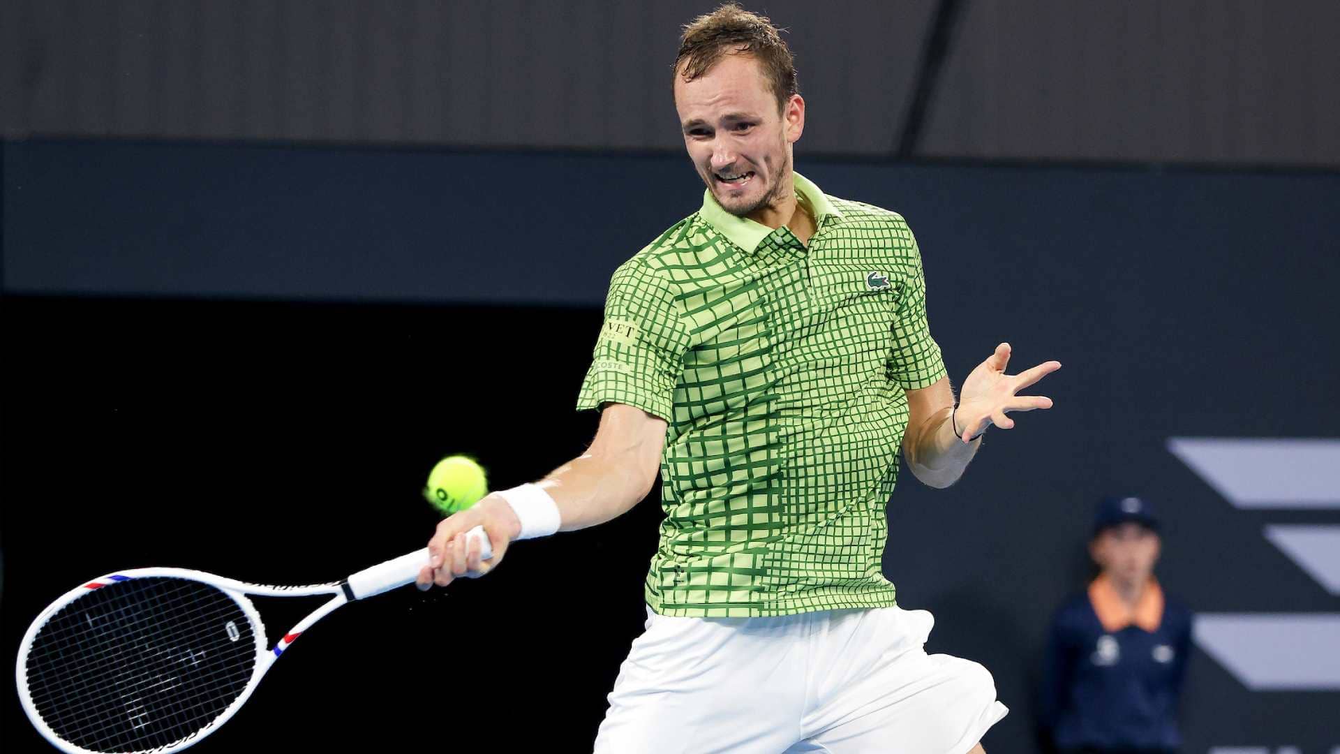 Medvedev masters Michelsen, earns another Brisbane final shot