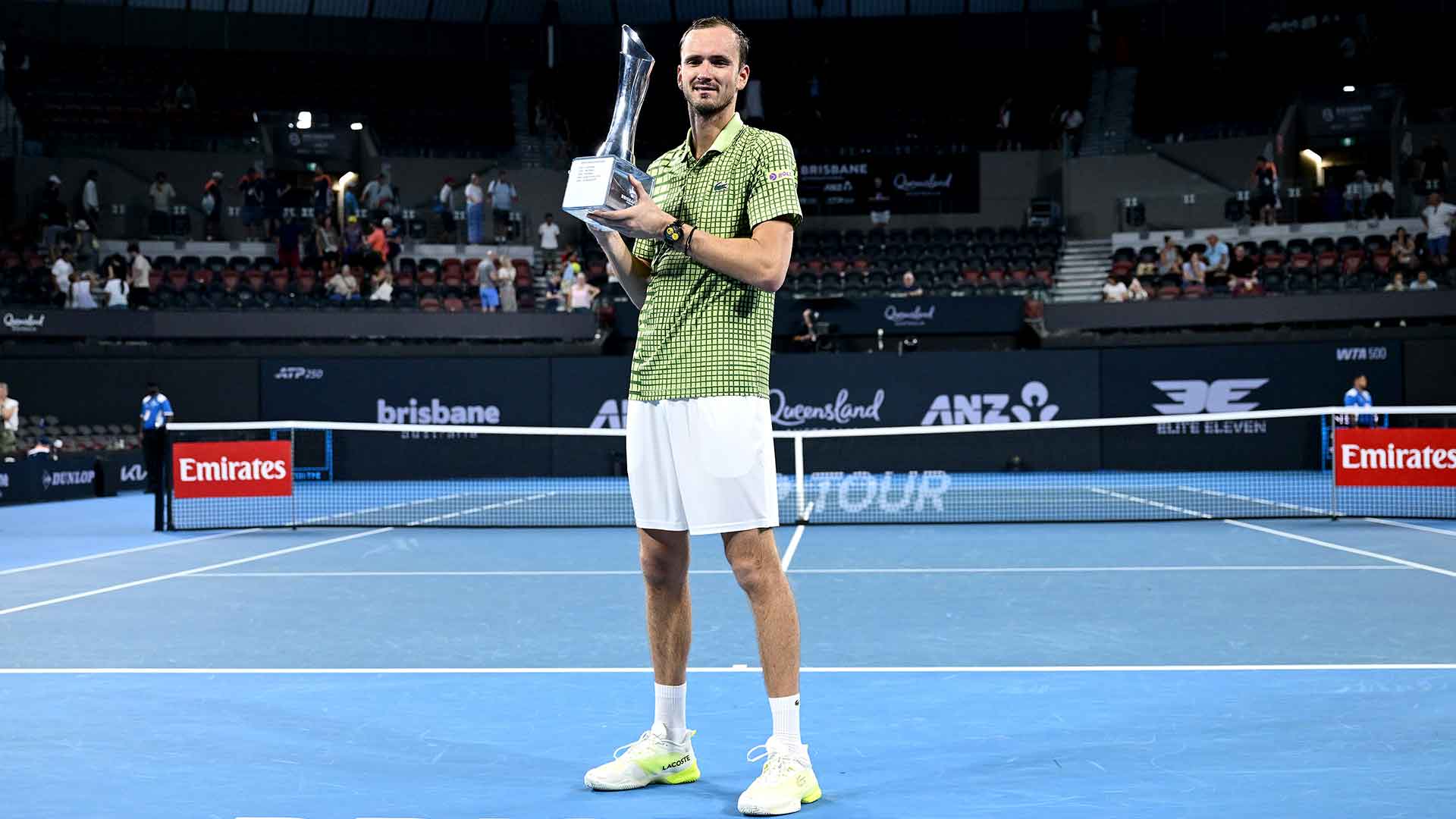 Medvedev abre 2026 con el título en Brisbane 