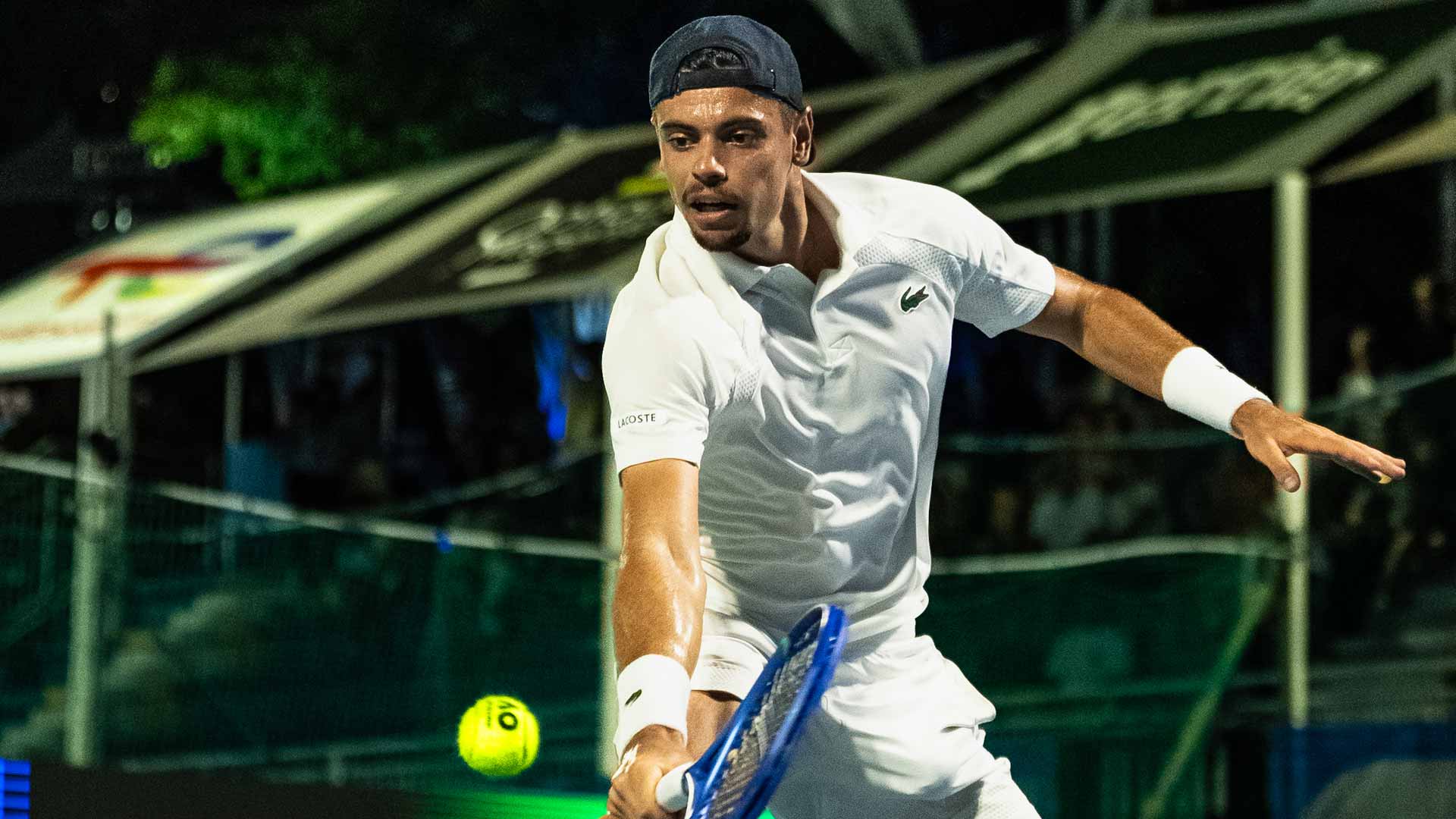Arthur Gea at the Noumea Challenger.