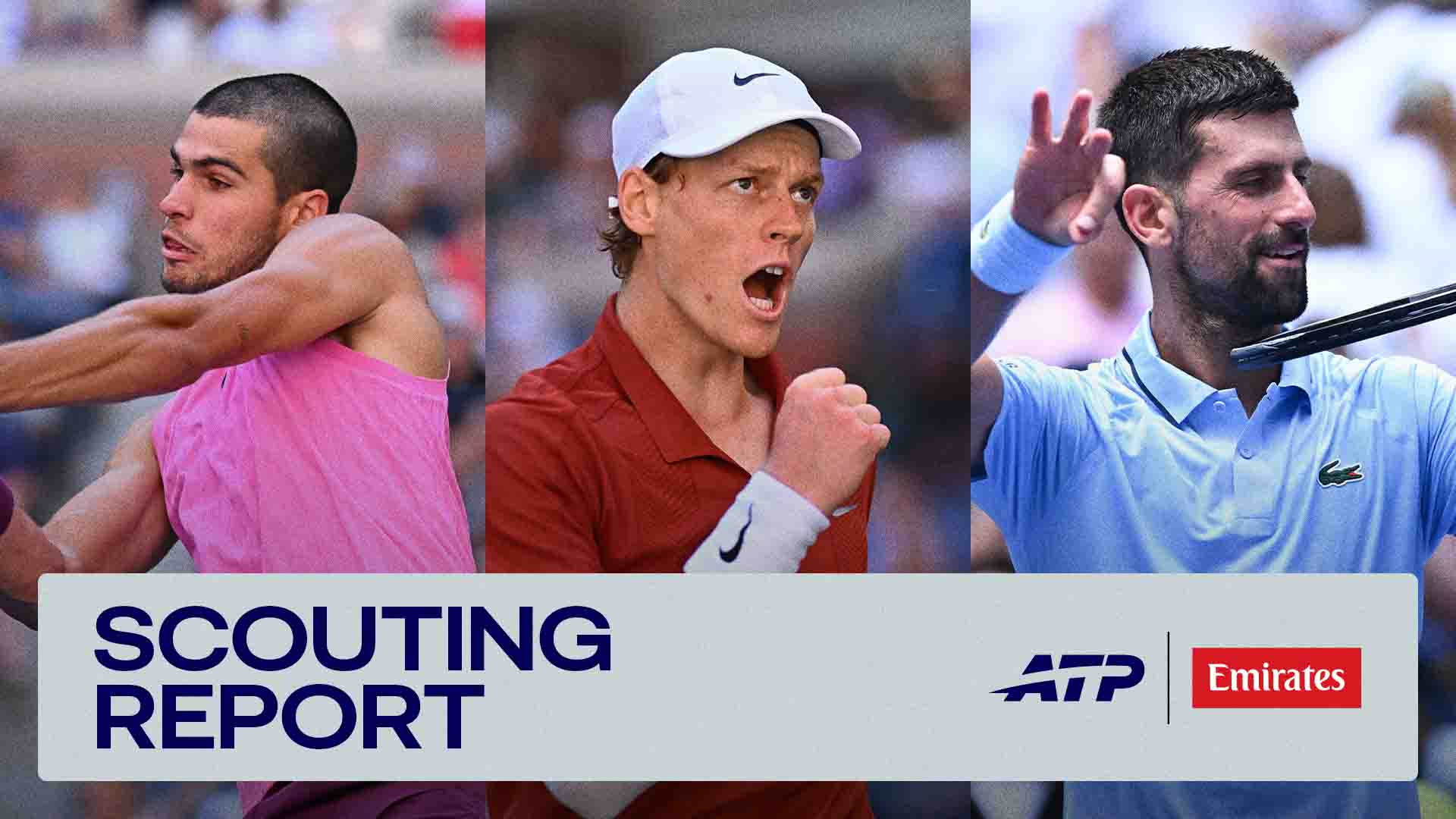 Carlos Alcaraz, Jannik Sinner and Novak Djokovic will all compete at the 2026 Australian Open. 