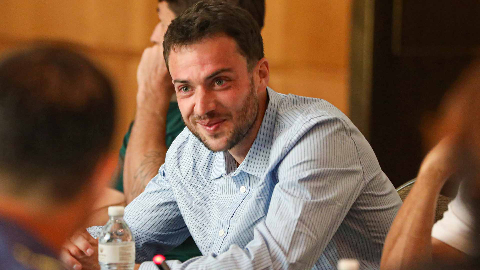 <a href='https://www.atptour.com/en/players/pedro-martinez/mo44/overview'>Pedro Martinez</a> is a member of the ATP Player Advisory Council.