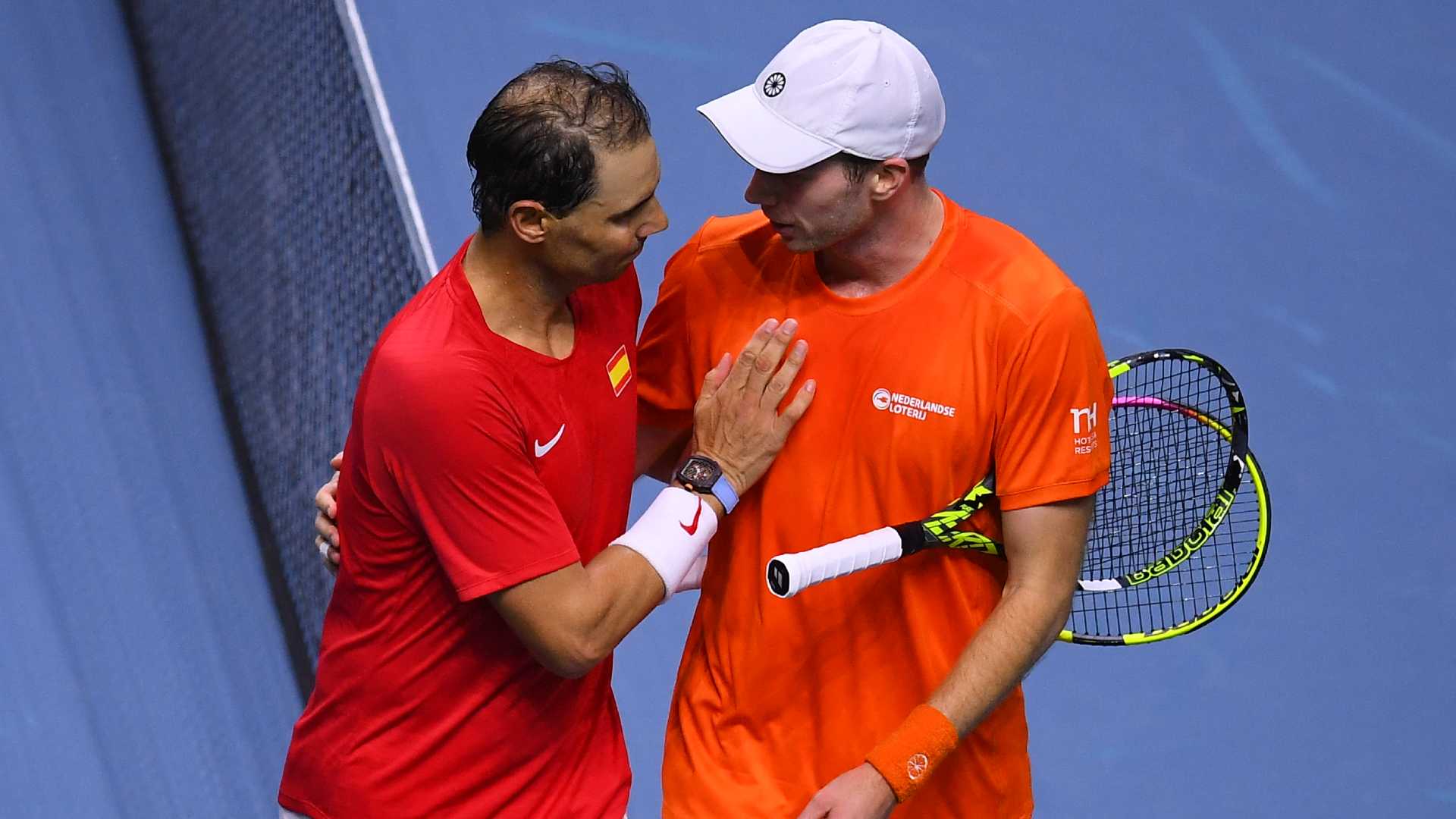 <a href='https://www.atptour.com/en/players/rafael-nadal/n409/overview'>Rafael Nadal</a>, <a href='https://www.atptour.com/en/players/botic-van-de-zandschulp/v812/overview'>Botic van de Zandschulp</a>