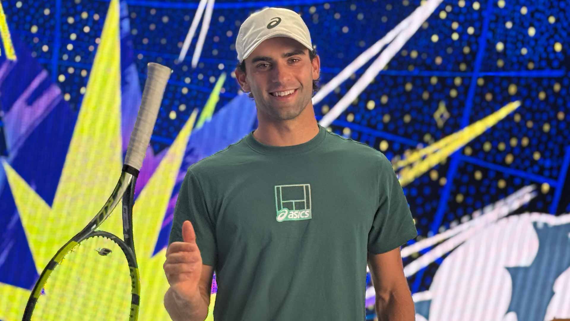 Will an experience with Federer help Spizzirri against Sinner at Australian Open?