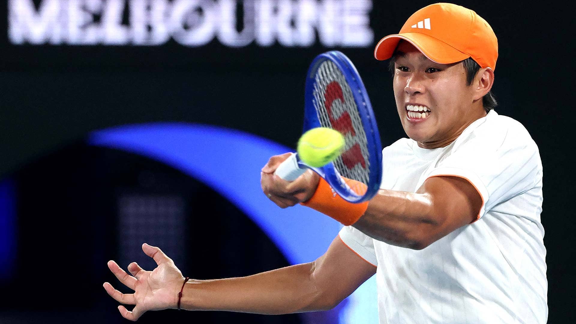 Learner Tien lost to Alexander Zverev in four sets on Tuesday at the Australian Open.