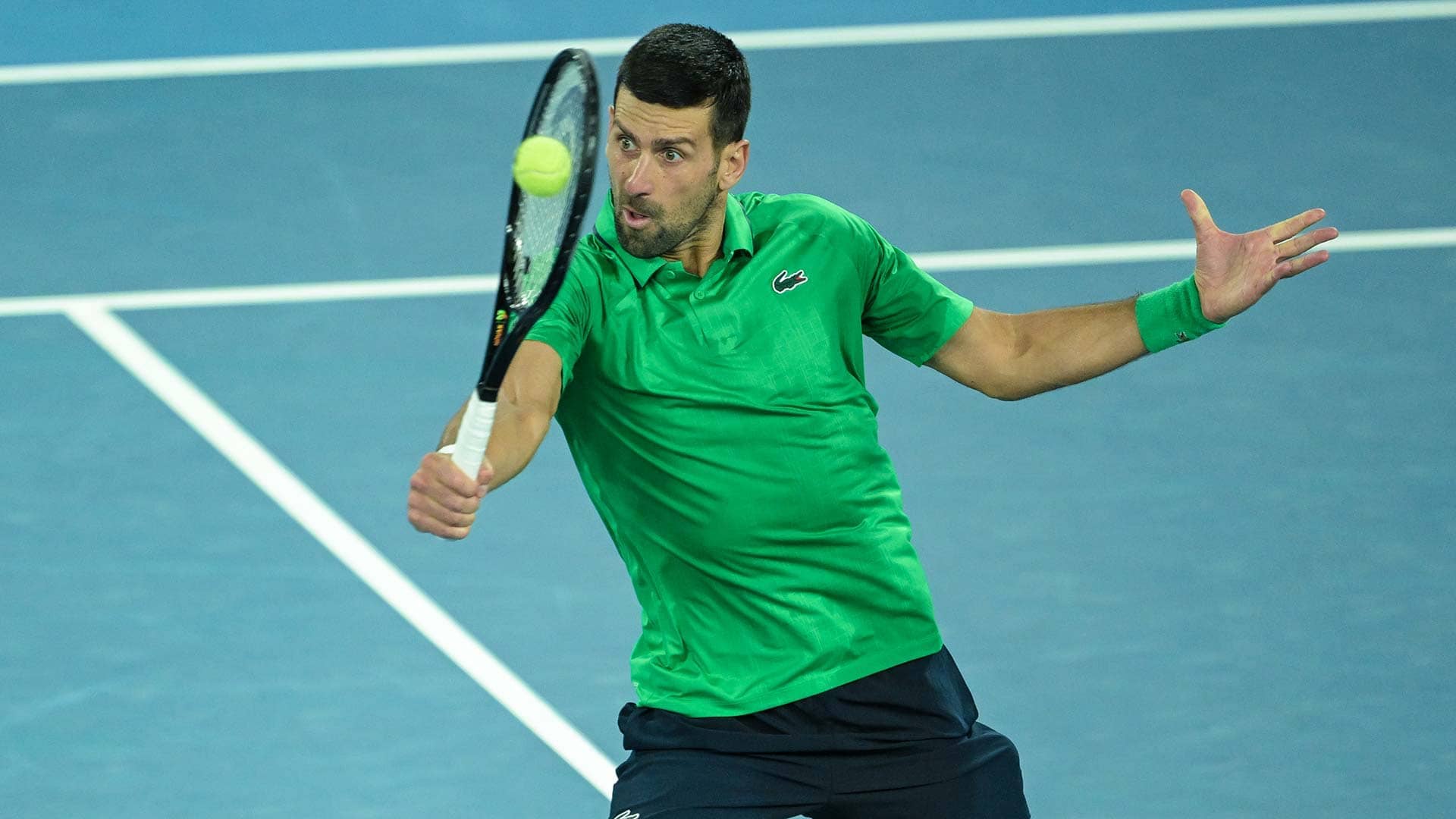 Novak Djokovic is chasing a record-extending 11th Australian Open crown.