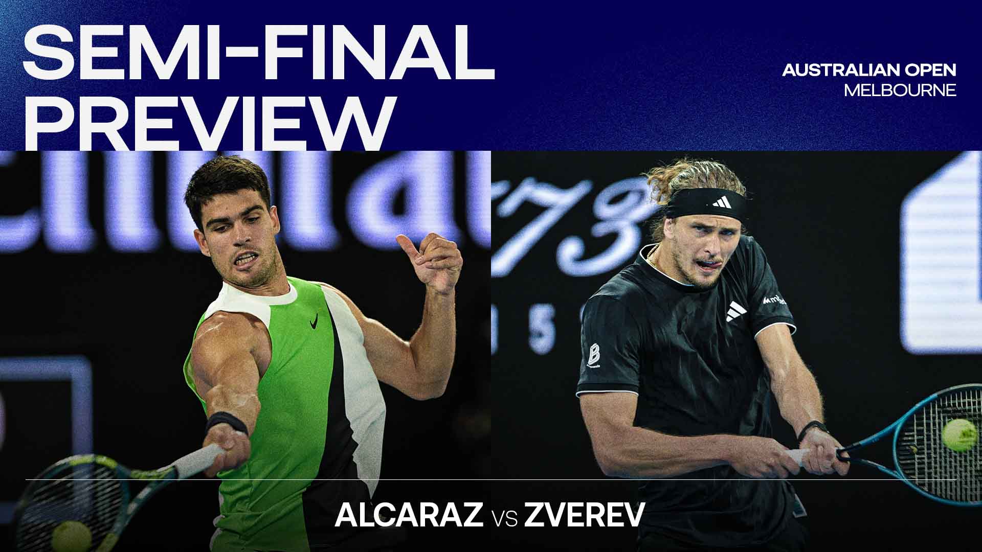 ‘He has to sweat’ — Can Zverev rise to Alcaraz’s SF challenge at Australian Open?