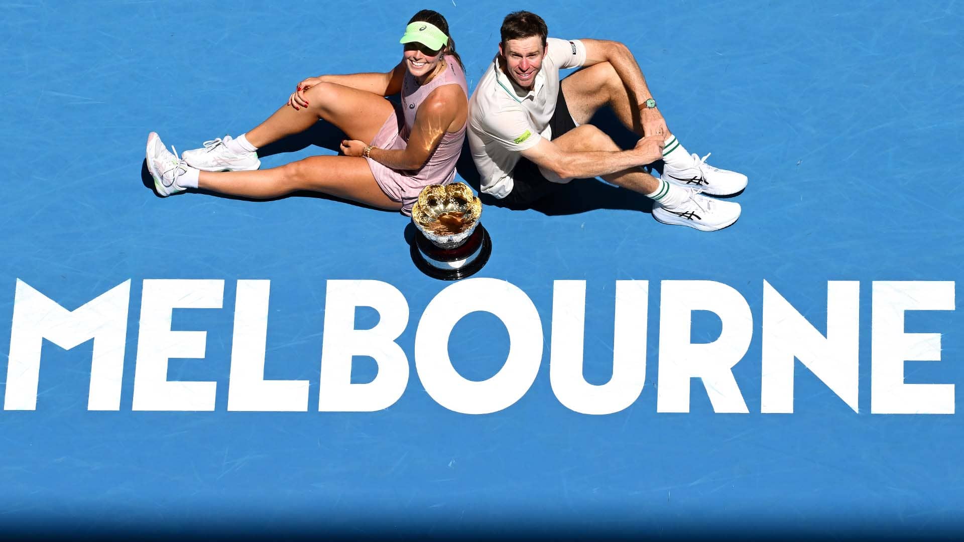 Gadecki/Peers go back to back at home, successfully defend Australian Open mixed doubles title