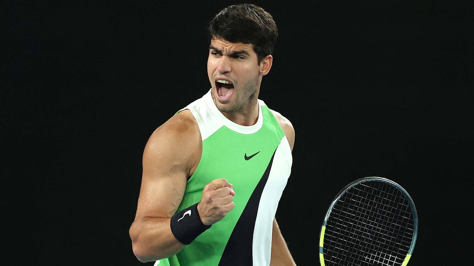 Carlos Alcaraz makes history on Sunday in Melbourne.