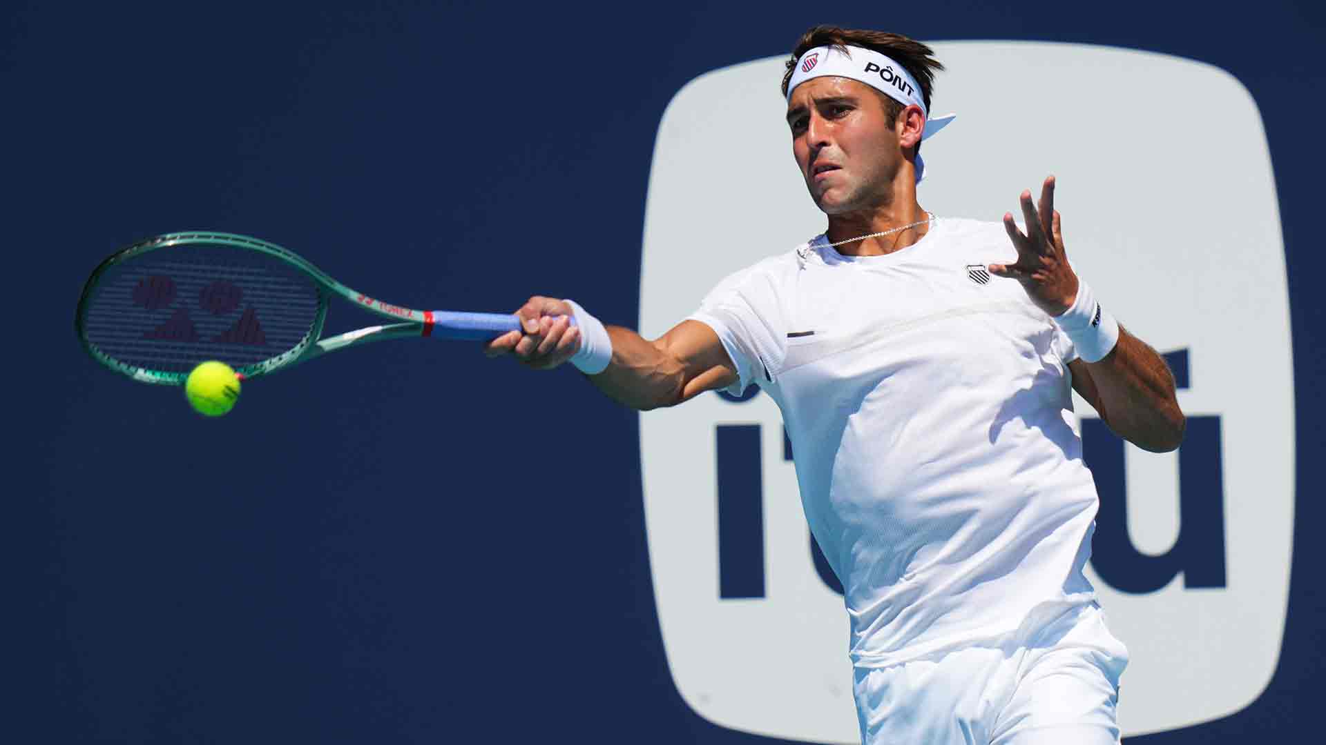Tomás Etcheverry nunca había llegado a cuarta ronda de un ATP Masters 1000 antes de Miami 2026.
