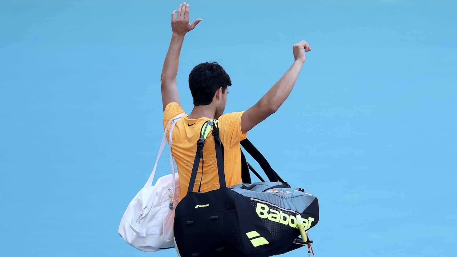 Carlos Alcaraz, tras caer en la tercera ronda de Miami ante Sebastian Korda.