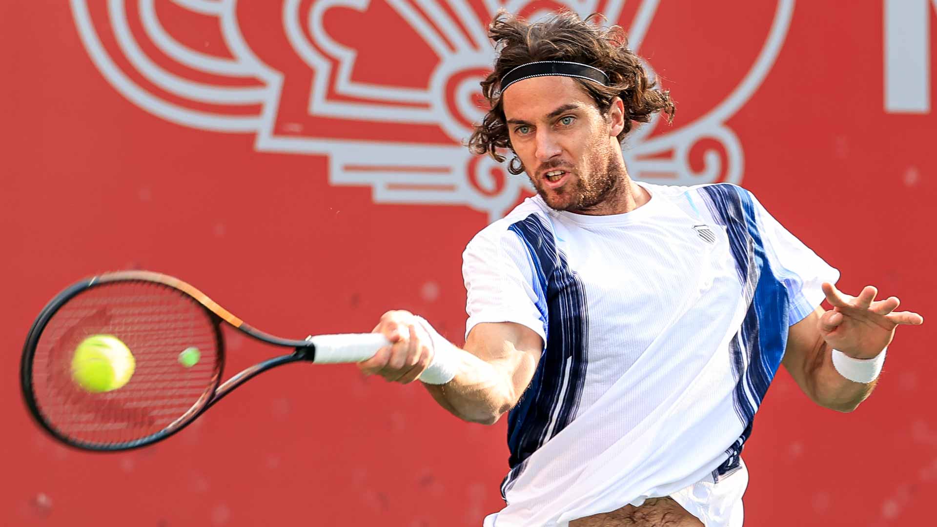 <a href='https://www.atptour.com/en/players/borna-gojo/gh92/overview'>Borna Gojo</a> in action at the Morelia Challenger.