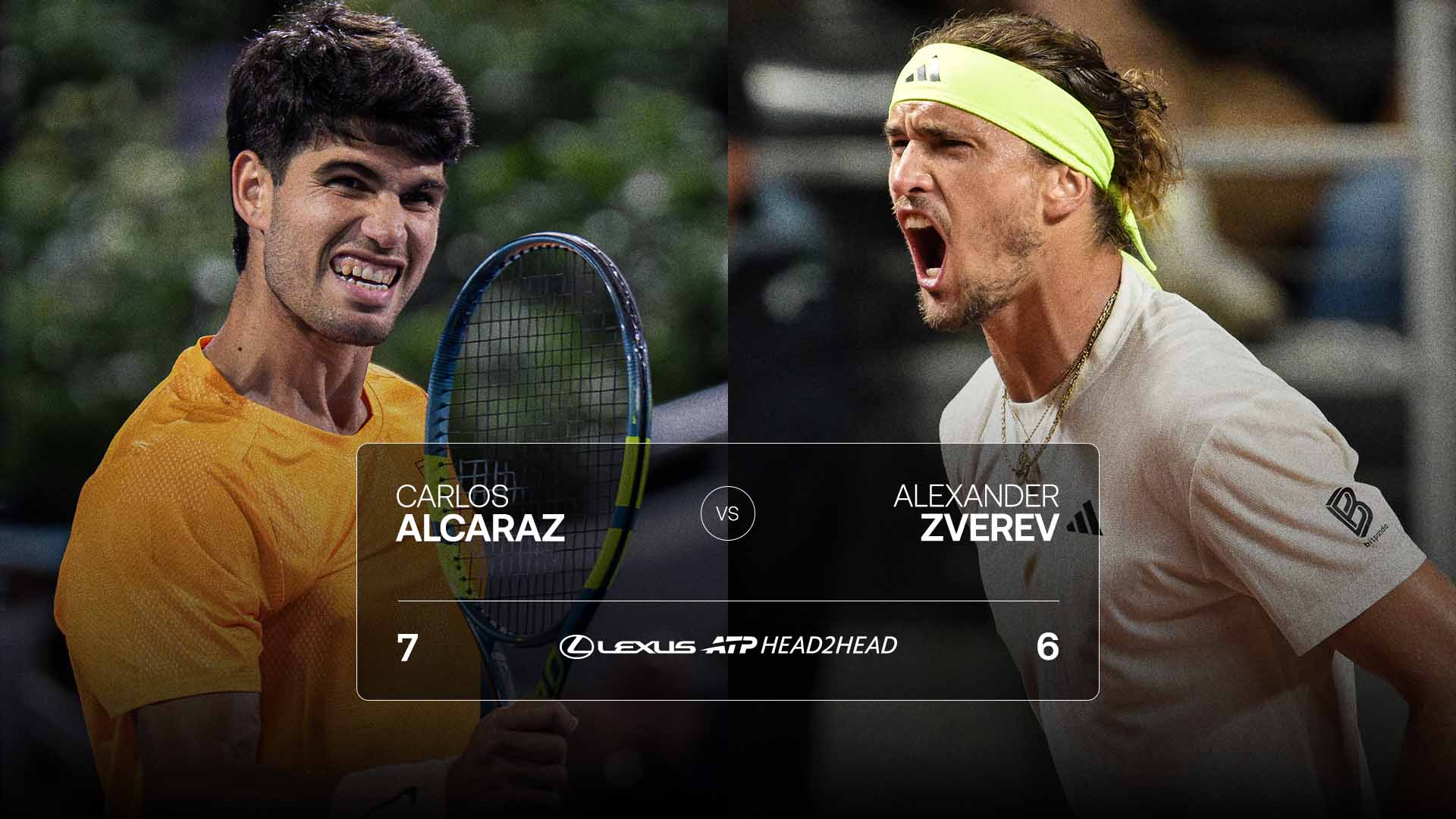 Carlos Alcaraz and Alexander Zverev's most recent tour-level meeting was at the 2026 Australian Open.