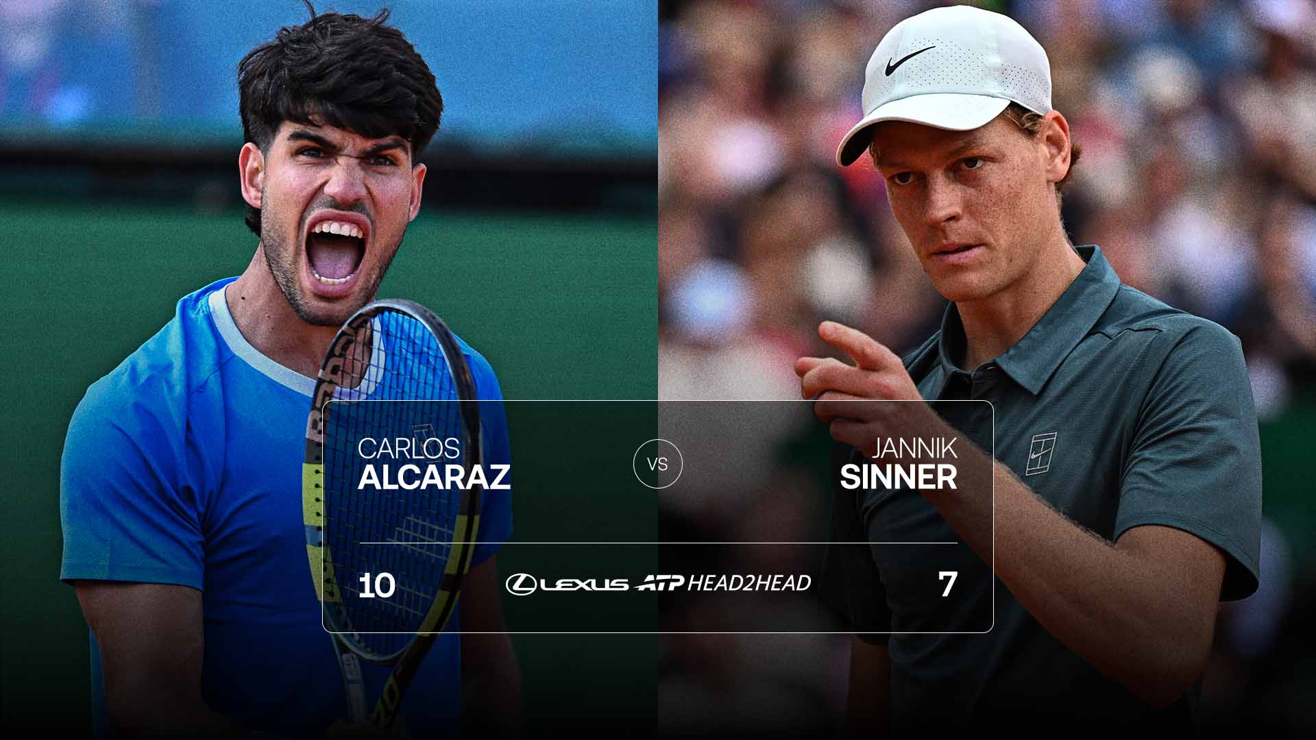 Rivalidad: Alcaraz vs. Sinner
