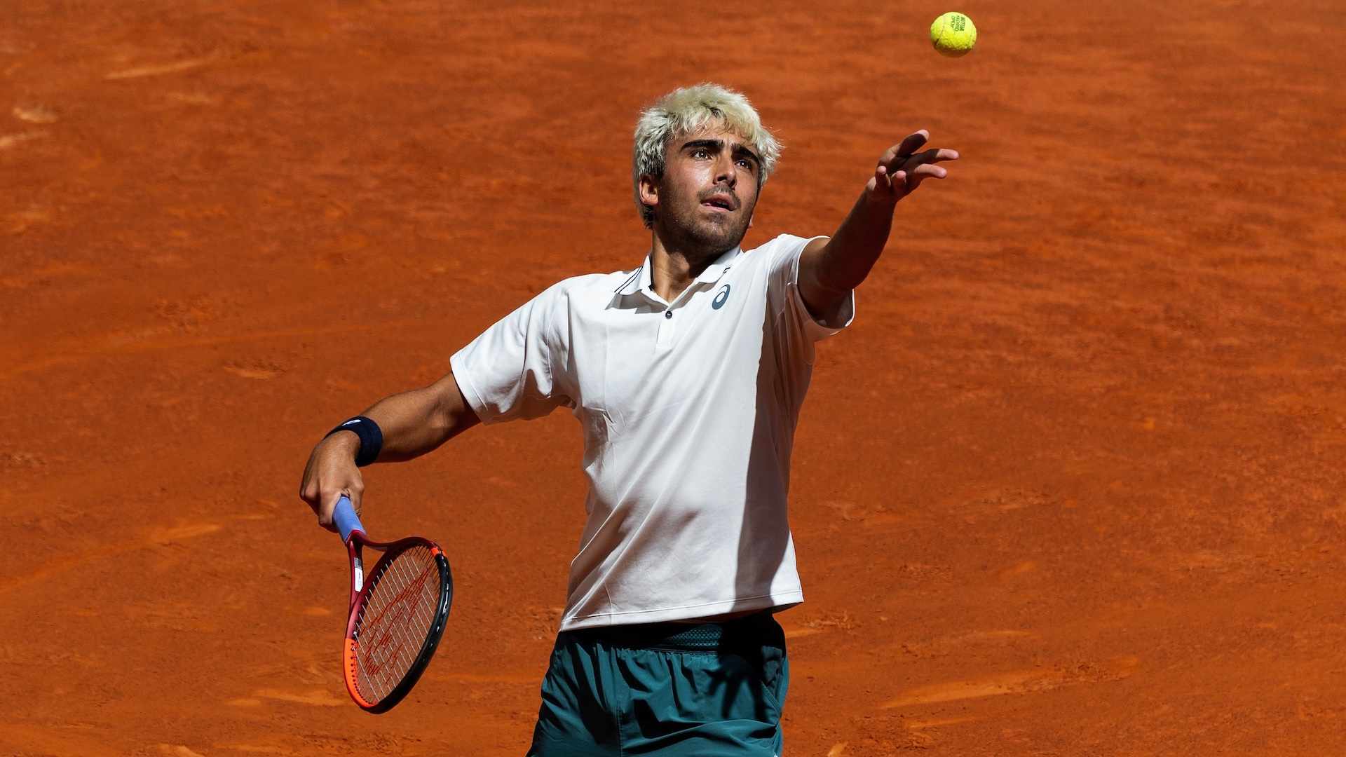 Daniel Mérida accede por primera vez al cuadro principal del Internazionali BNL d'Italia en Roma.