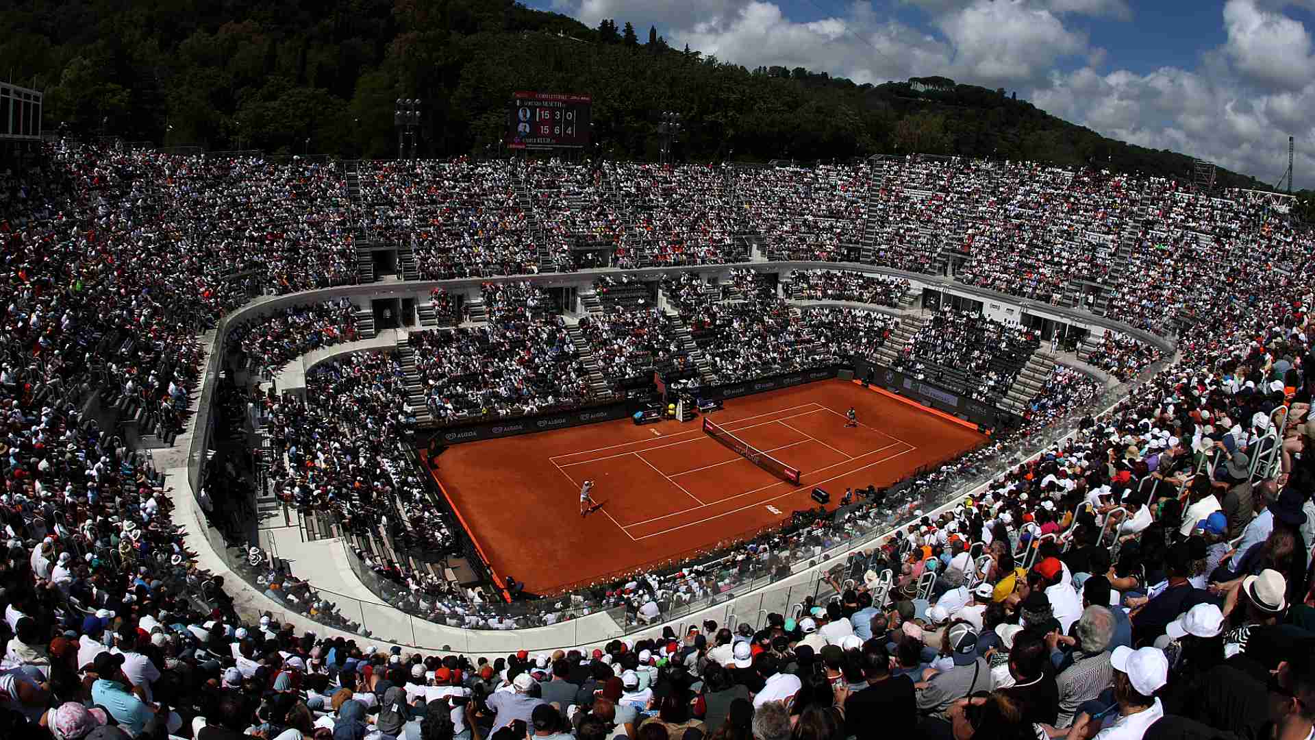 The Internazionali BNL D'Italia is held at the Foro Italico in Rome.