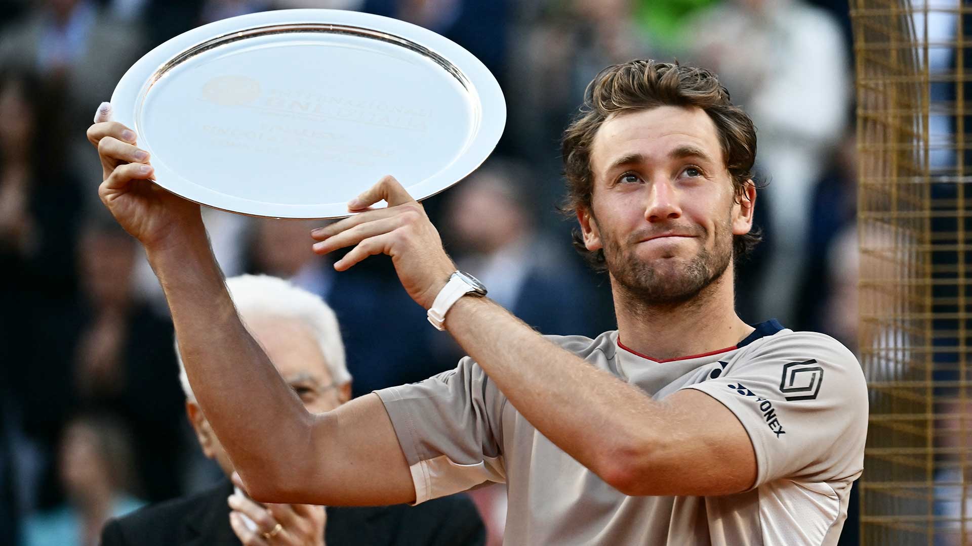 Casper Ruud was chasing his second ATP Masters 1000 crown in the Italian capital.