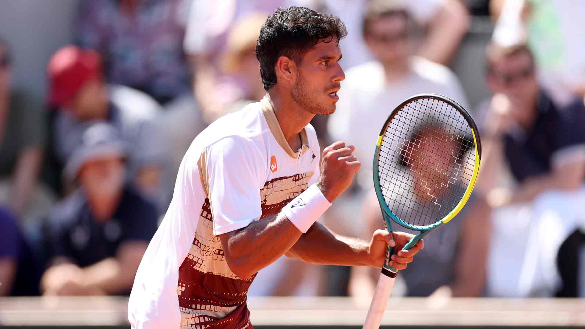 Adolfo Daniel Vallejo siguió adelante en Roland Garros ante la retirada de Cameron Norrie.