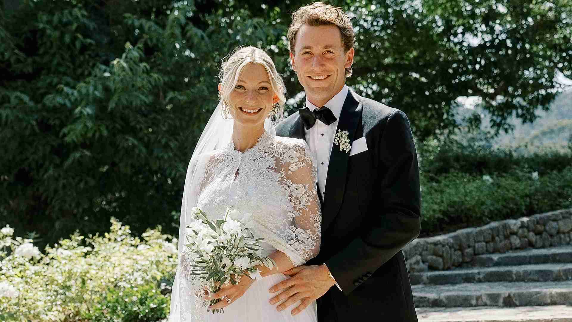 Casper Ruud and Maria Galligani celebrate their wedding in Mallorca. 