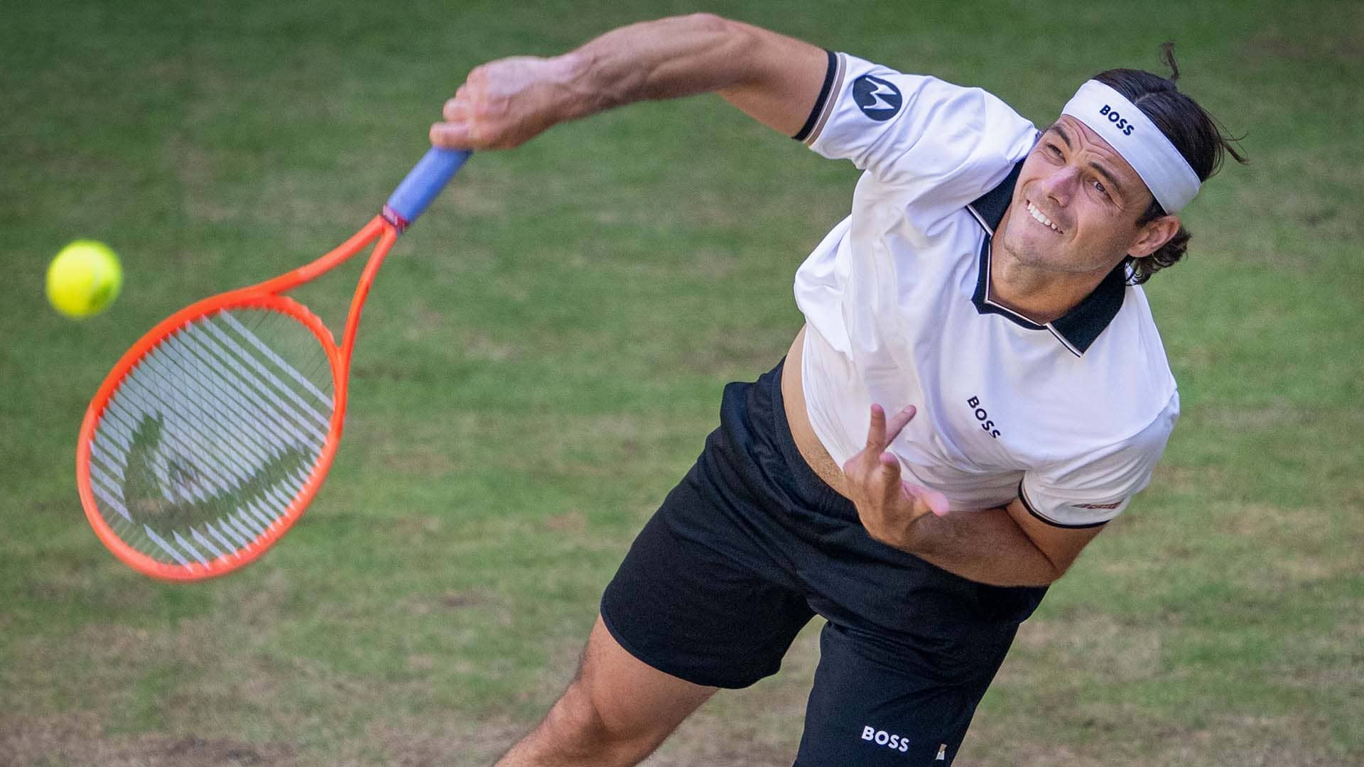 Taylor Fritz is a five-time ATP Tour titlist on grass.