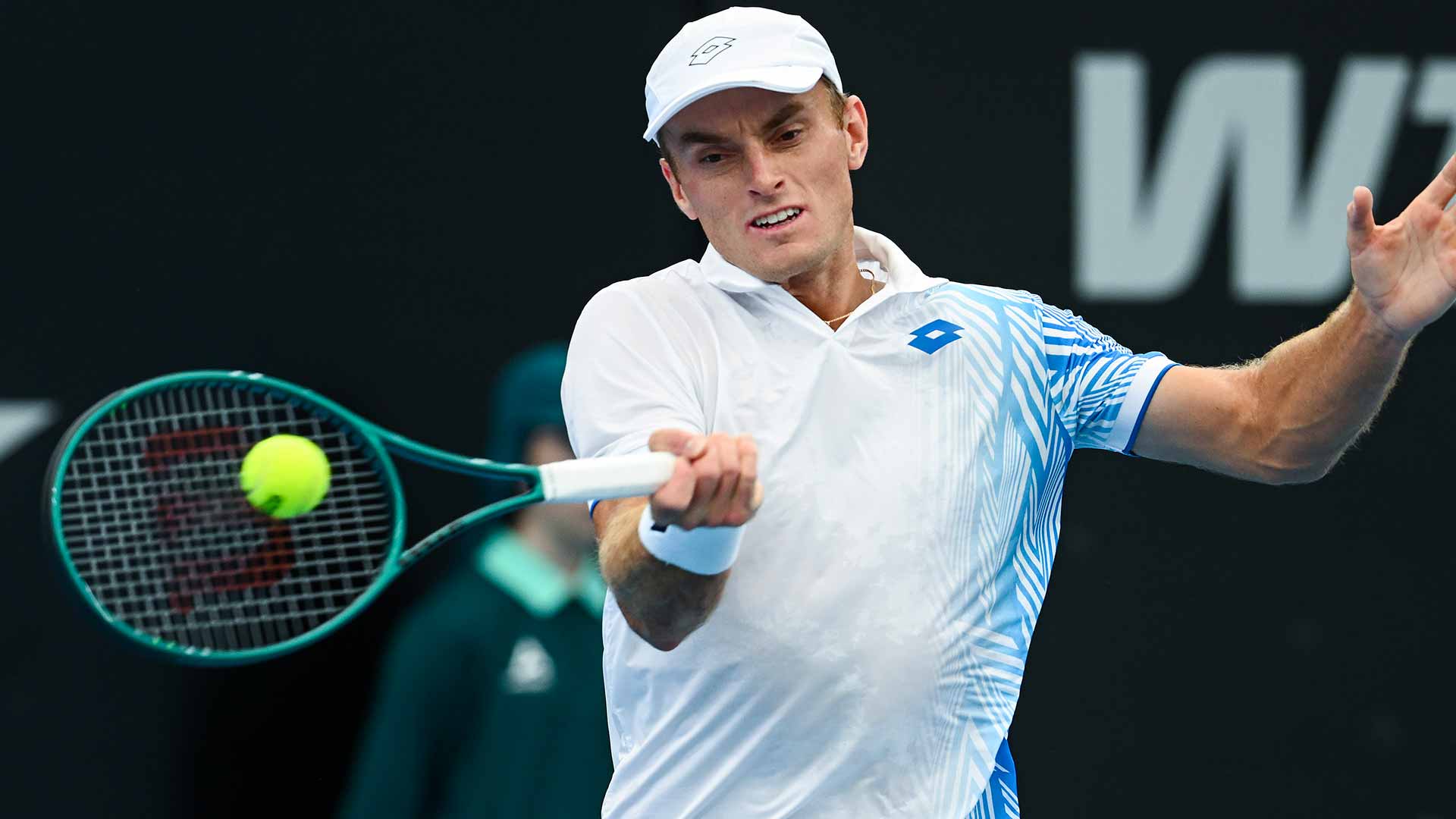 Tristan Schoolkate defeated Daniel Evans on Wednesday in Wimbledon qualifying (file photo).