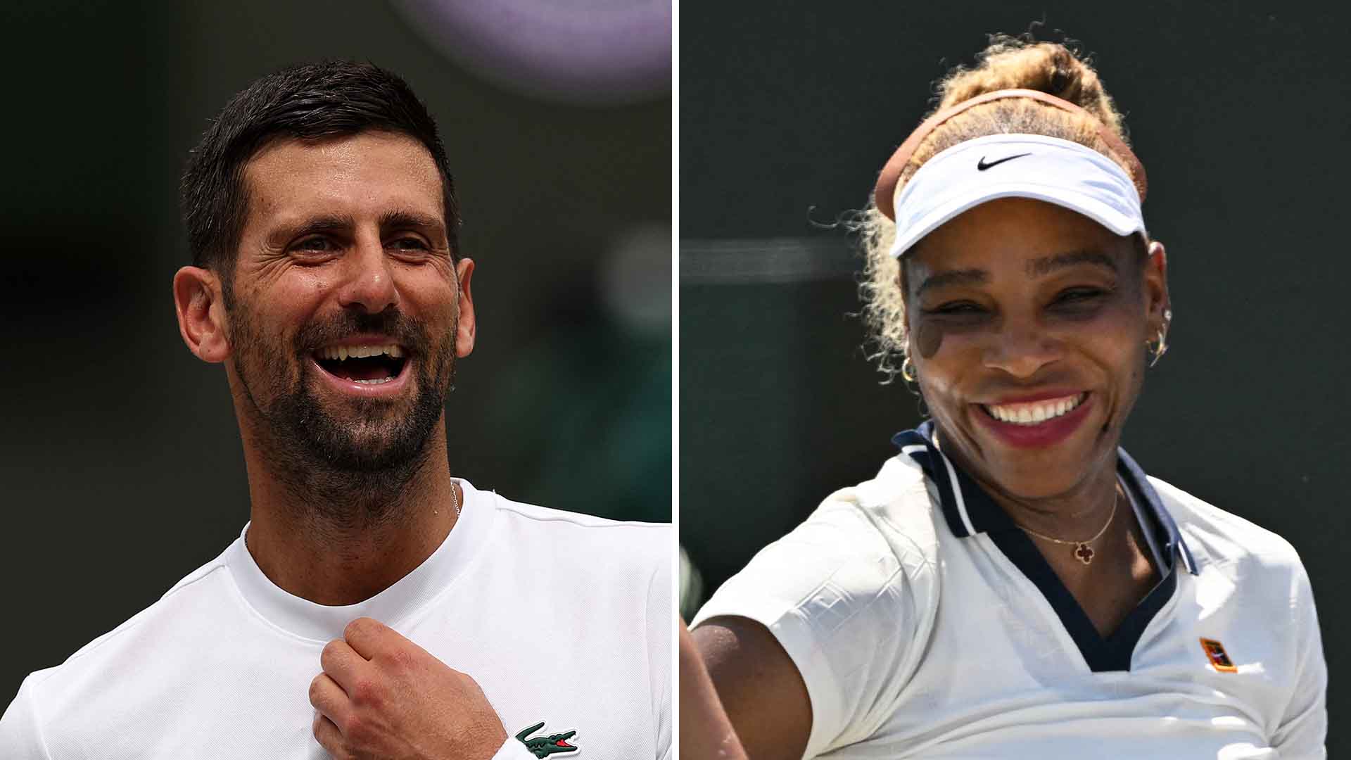 Novak Djokovic and Serena Williams are both seven-time Wimbledon champions. 