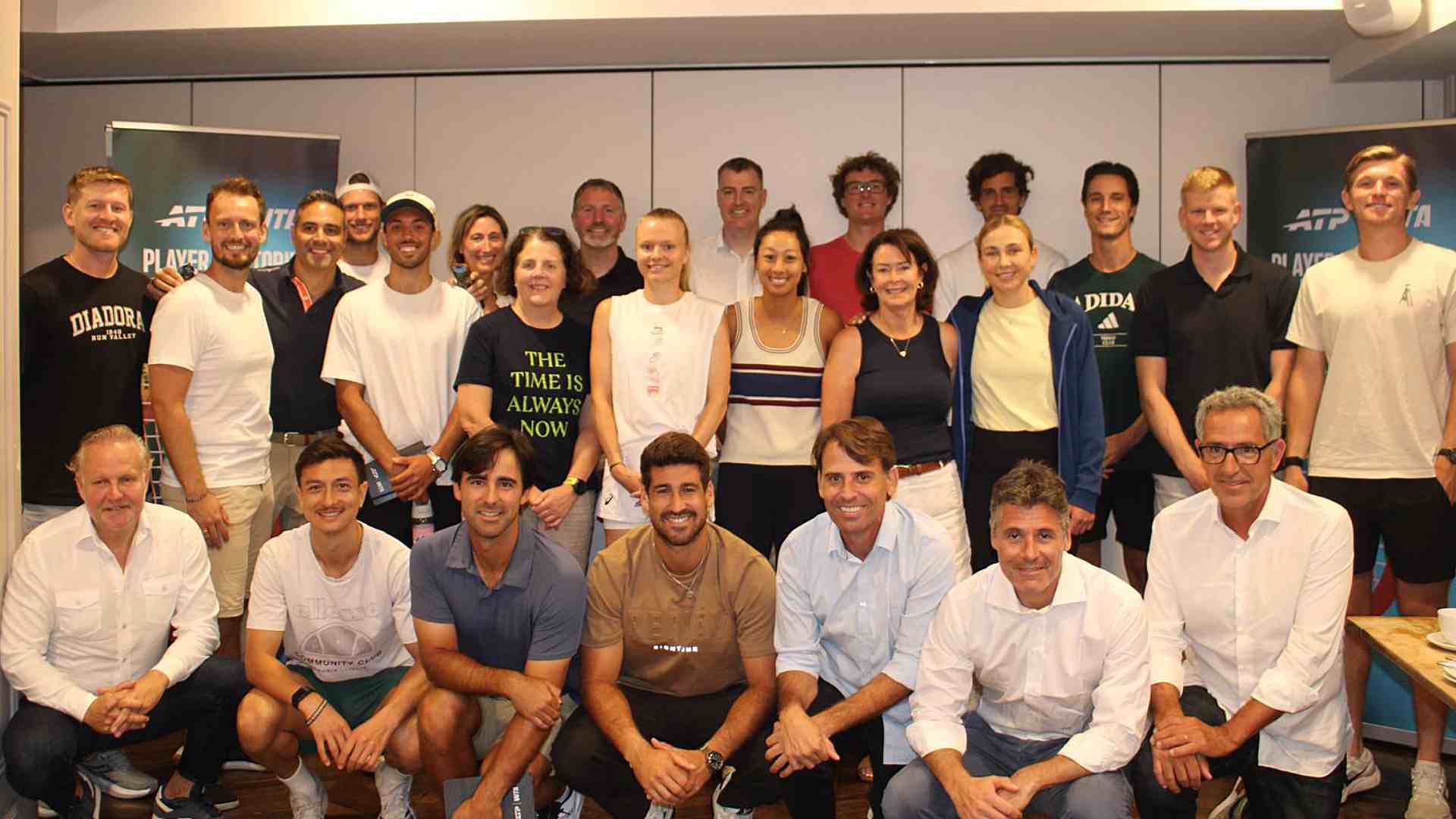 The 2026-2027 ATP Player Mentoring Programme Cohort.