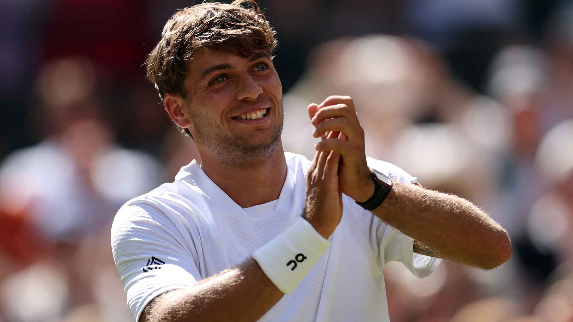 Flavio Cobolli is into the quarter-finals at Wimbledon for the second consecutive year. 