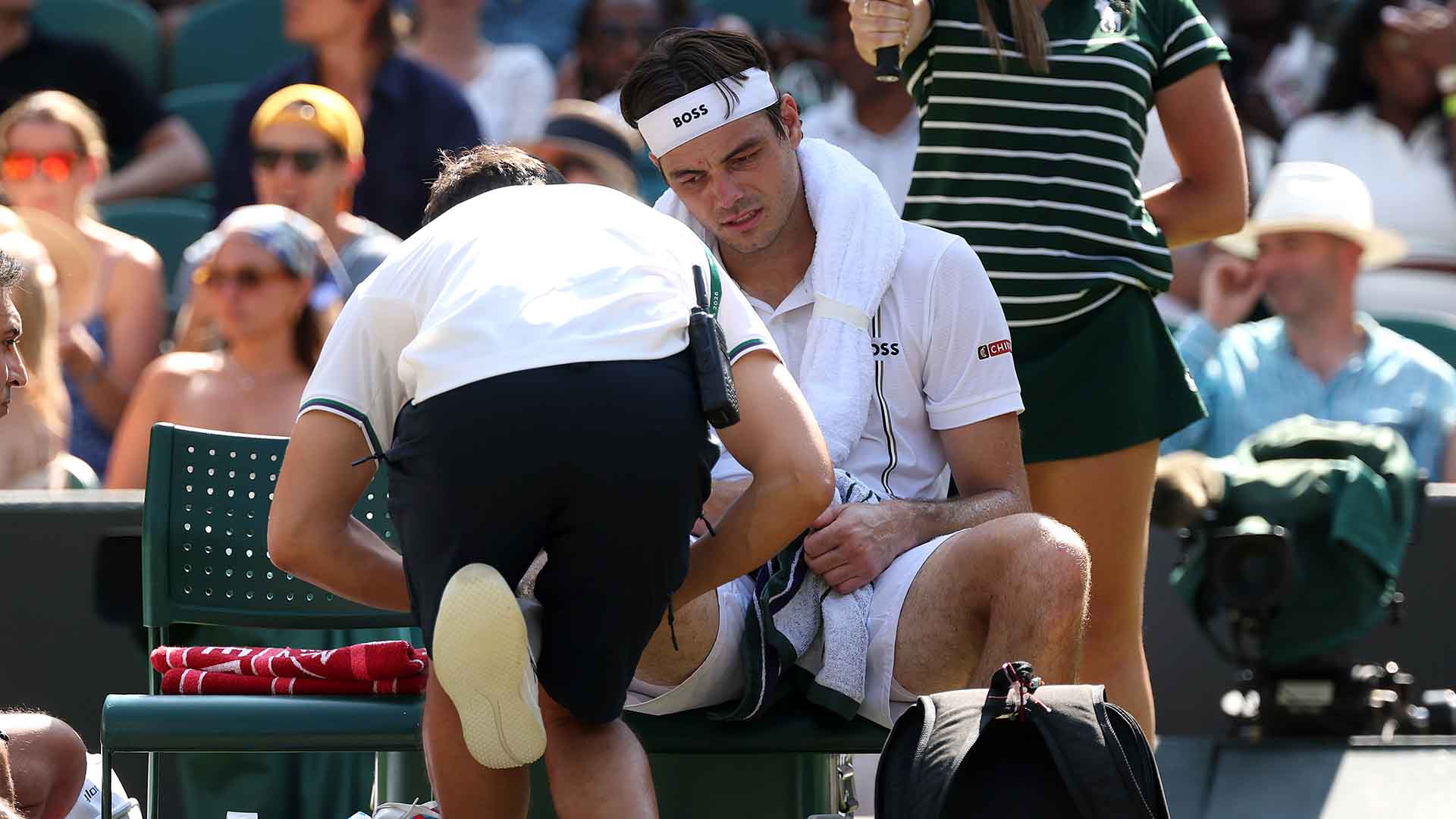 Taylor Fritz leaves Wimbledon down three places to No. 10 in the PIF ATP Rankings. 