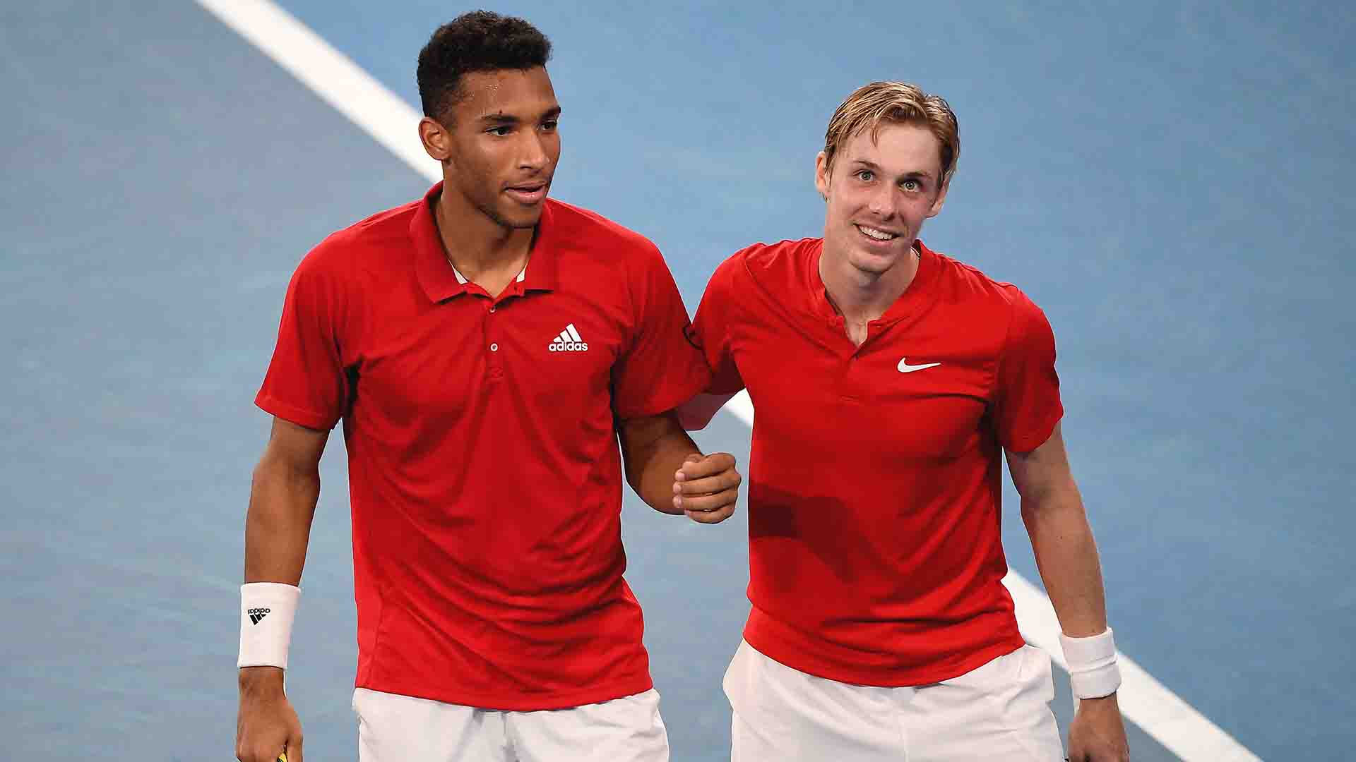 <a href='https://www.atptour.com/en/players/felix-auger-aliassime/ag37/overview'>Felix Auger-Aliassime</a>, <a href='https://www.atptour.com/en/players/denis-shapovalov/su55/overview'>Denis Shapovalov</a>