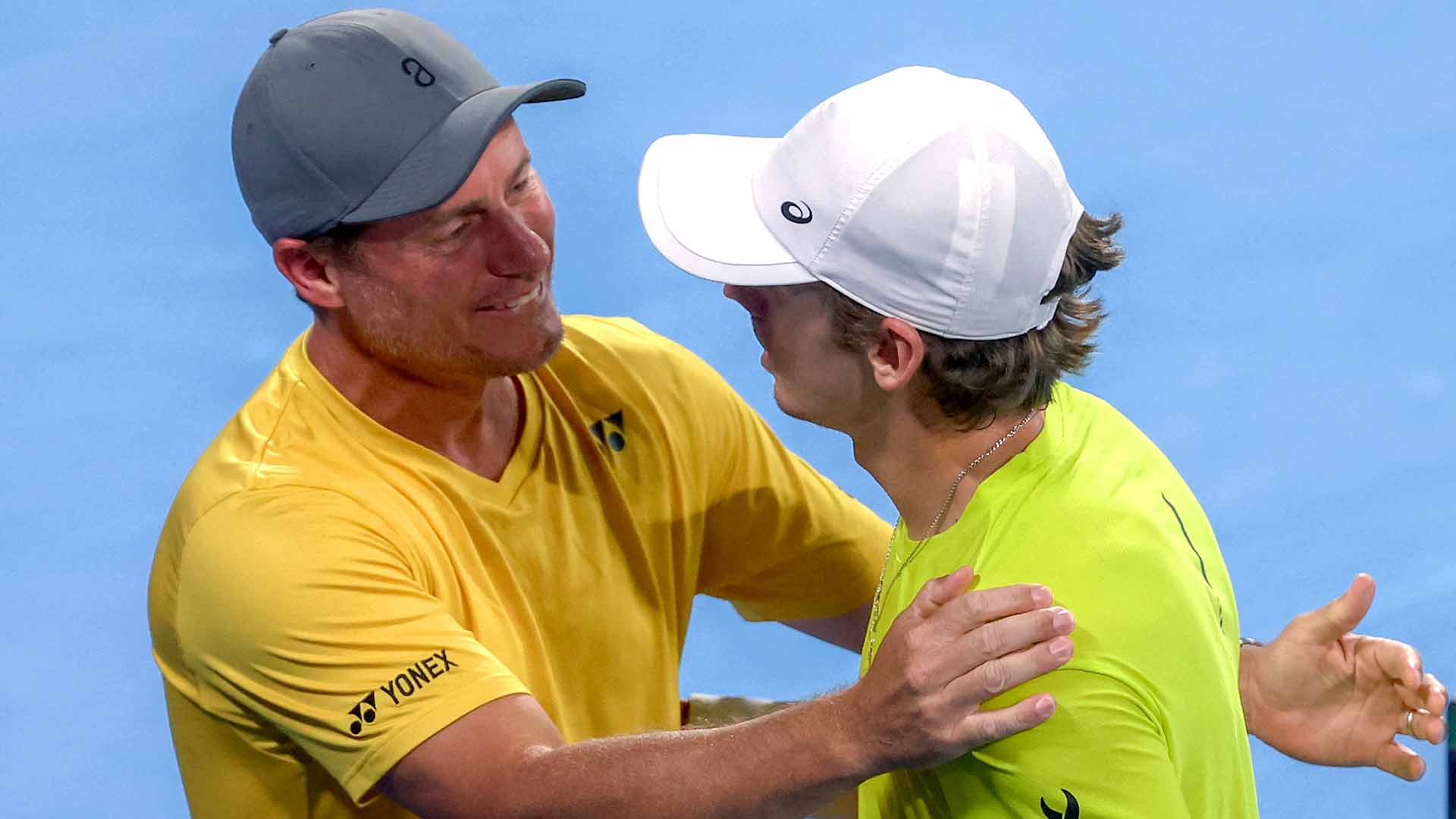 <a href='https://www.atptour.com/en/players/lleyton-hewitt/h432/overview'>Lleyton Hewitt</a>/<a href='https://www.atptour.com/en/players/alex-de-minaur/dh58/overview'>Alex de Minaur</a>