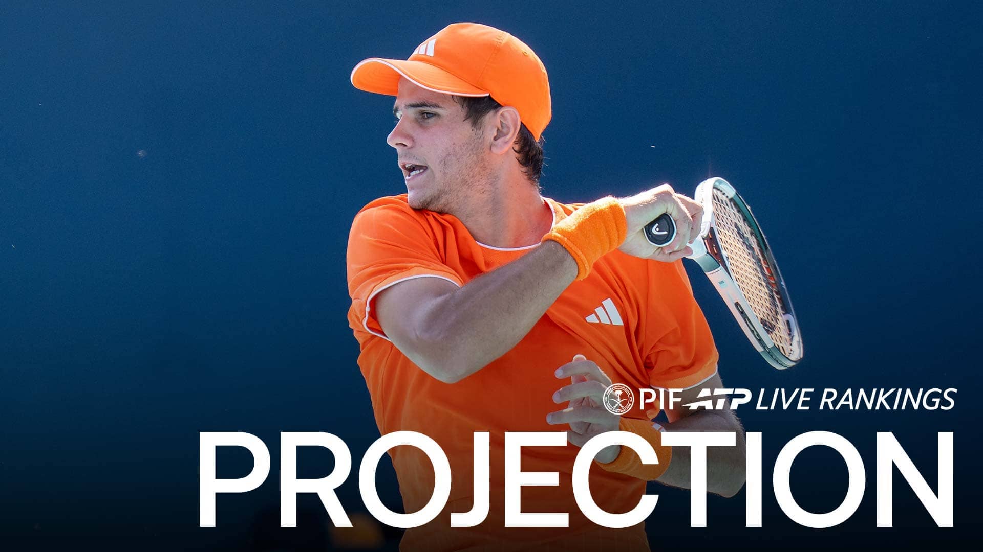 Rafael Jódar podría ser el tercer jugador en activo más joven en ingresar en el Top 10 del PIF ATP Rankings.