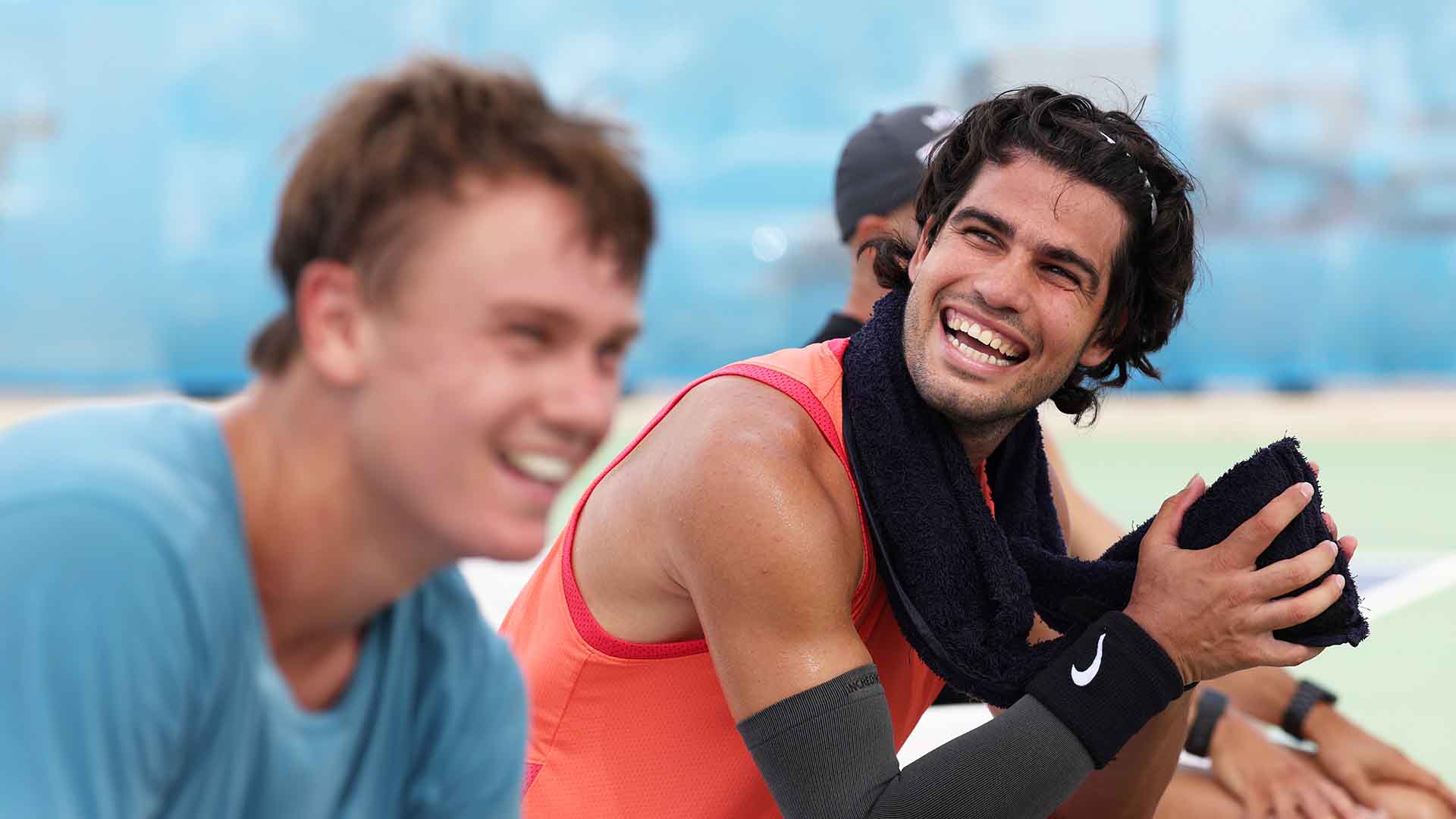 <a href='https://www.atptour.com/en/players/carlos-alcaraz/a0e2/overview'>Carlos Alcaraz</a>, <a href='https://www.atptour.com/en/players/holger-rune/r0dg/overview'>Holger Rune</a>