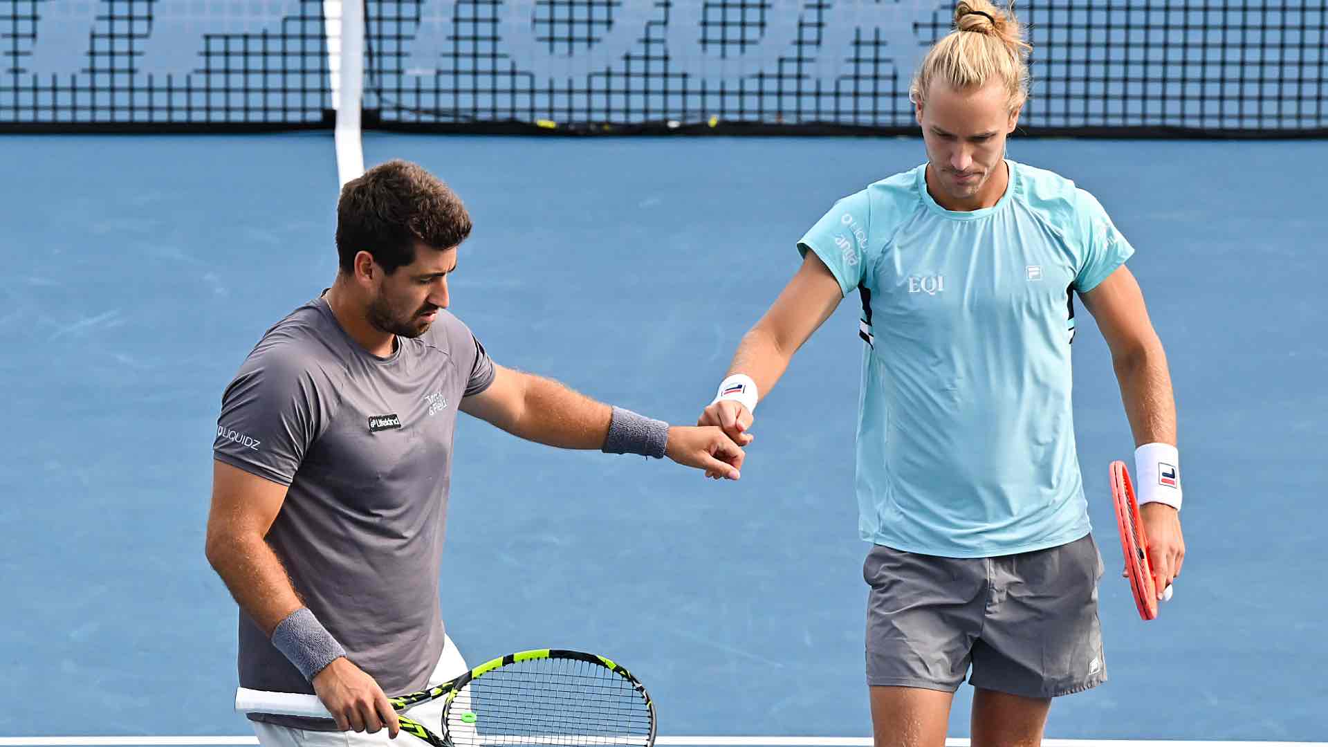 Orlando Luz and Rafael Matos are into the Cincinnati final. (File photo)