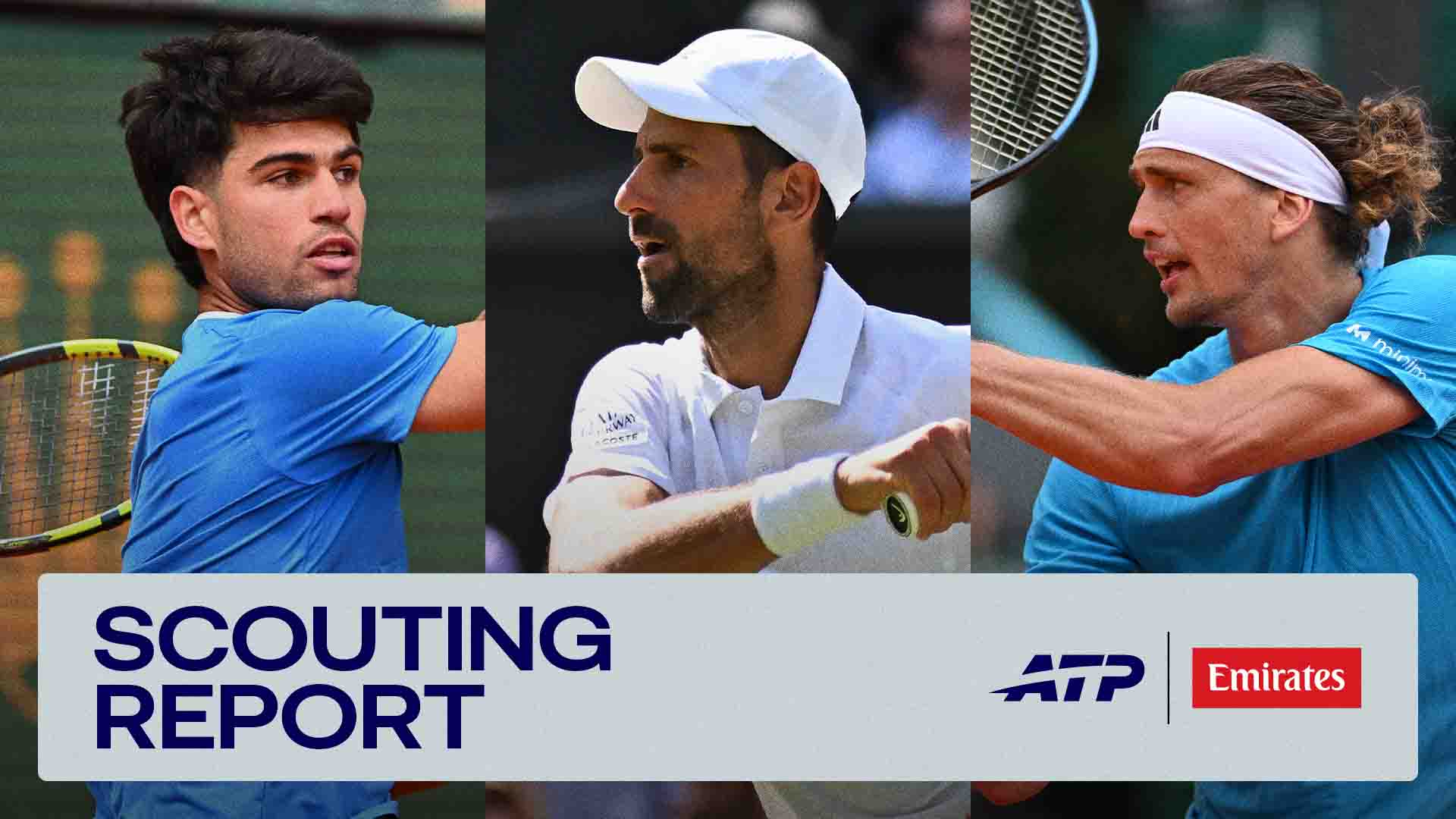 Carlos Alcaraz, Novak Djokovic and Alexander Zverev are all in action at the US Open in New York (file photo). 