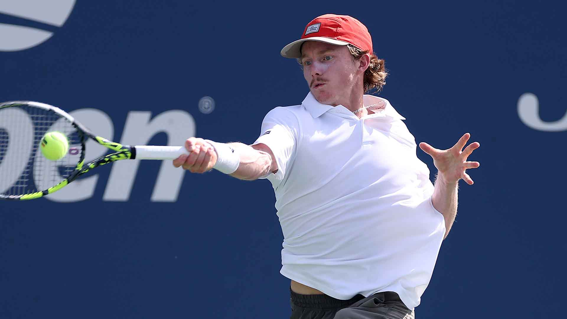 Dane Sweeny is making his US Open debut, having never even competed in qualifying as a professional.