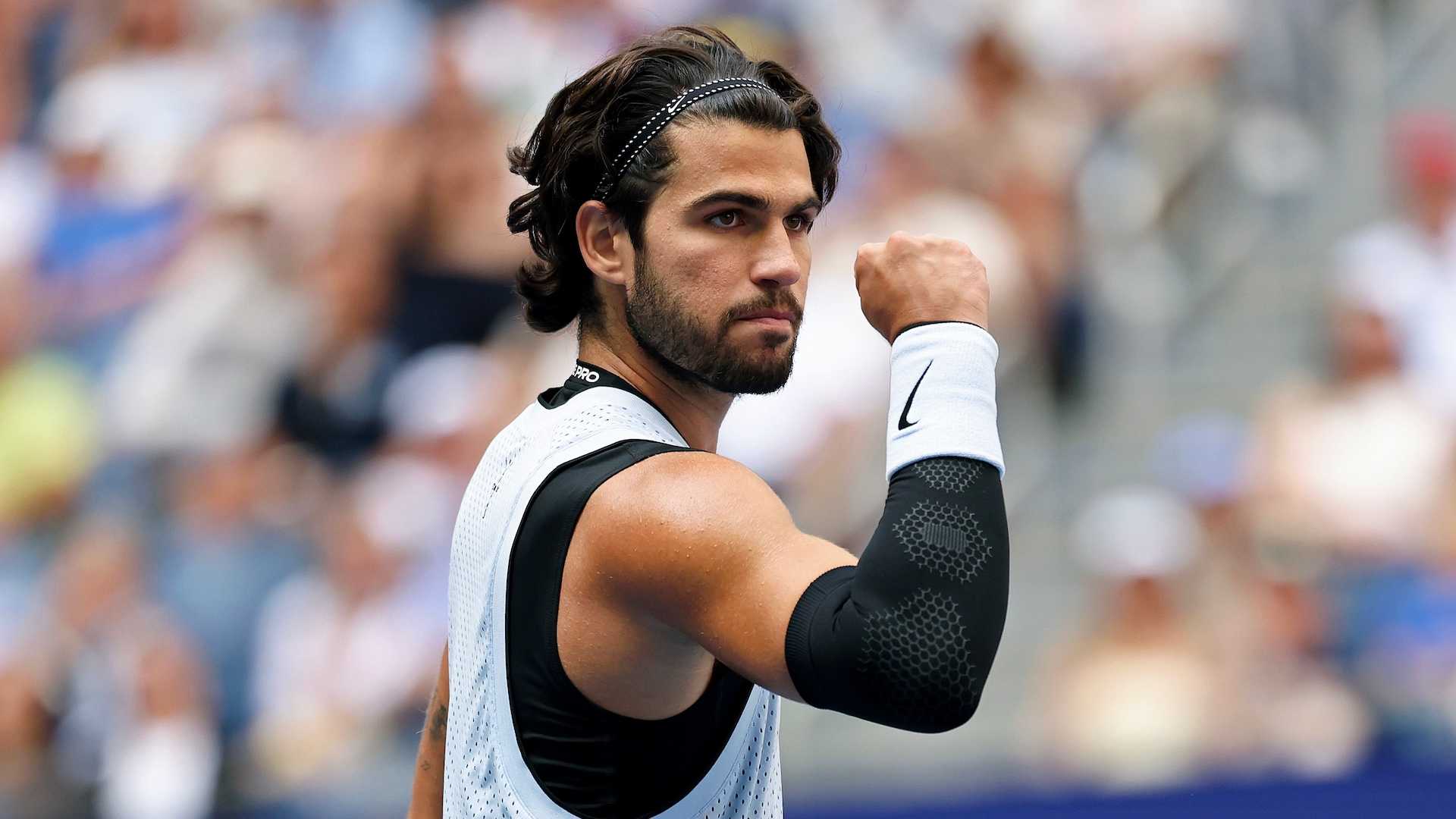 Carlos Alcaraz compite este domingo en los octavos de final del US Open.