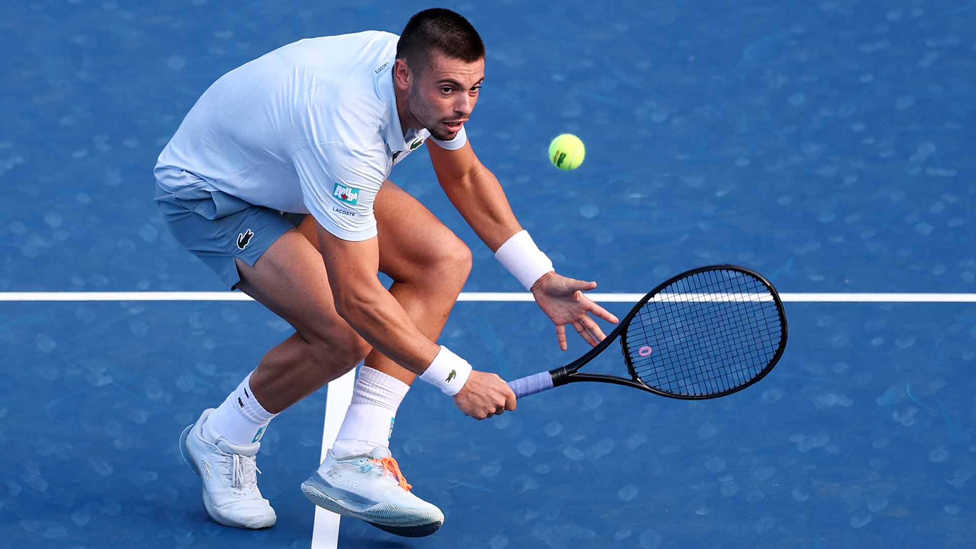 Arthur Gea is into the second week of a Grand Slam tournament for the first time.