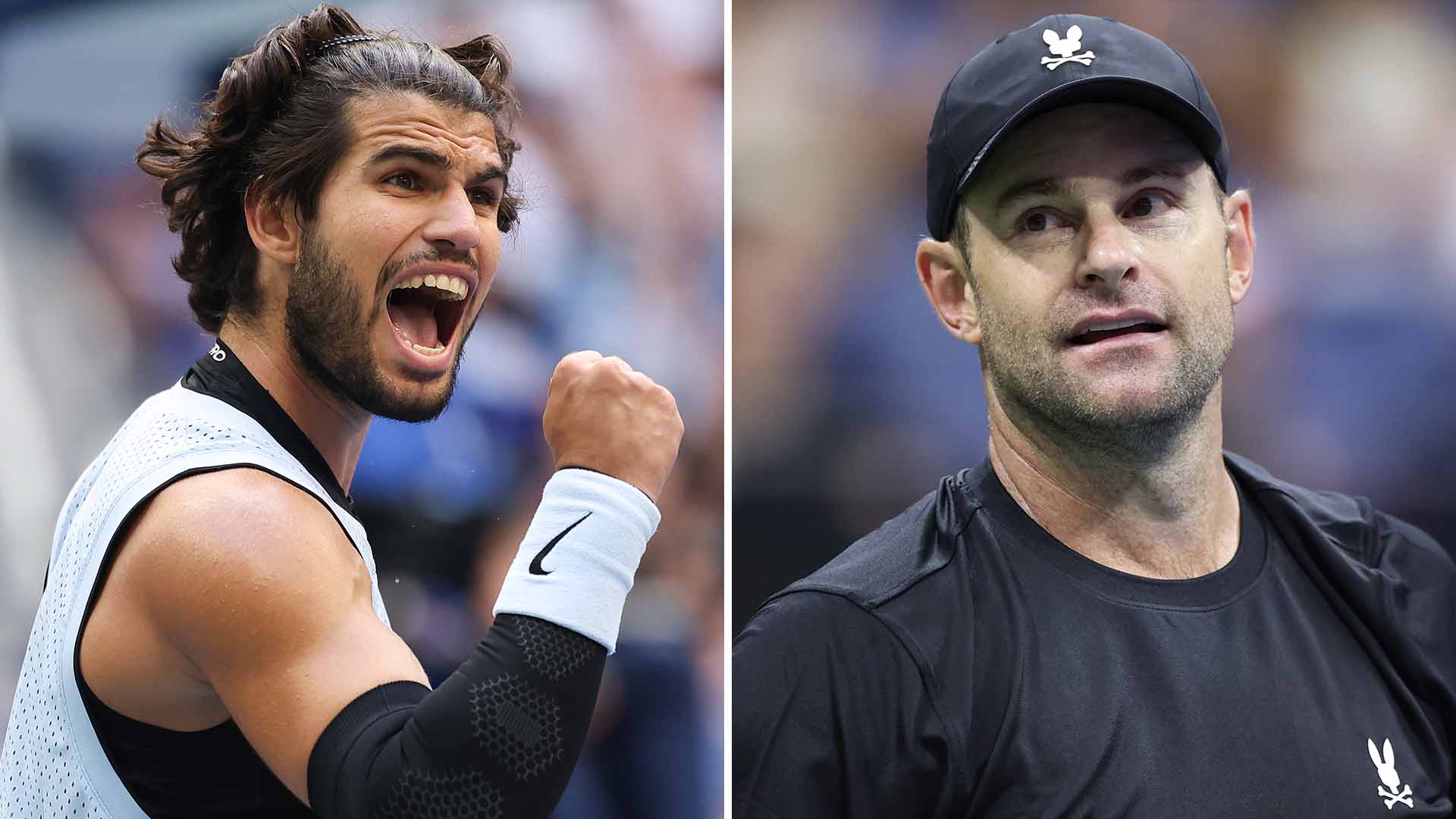 Carlos Alcaraz and Andy Roddick were involved in a humourous US Open moment on Sunday in New York.