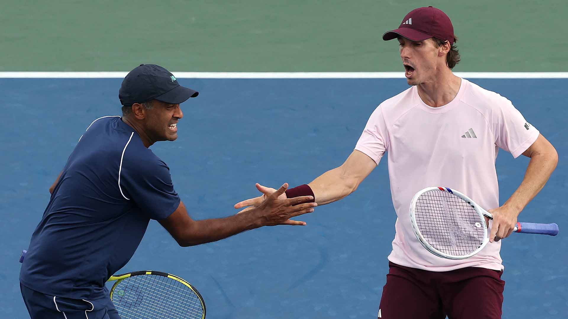 Rajeev Ram and Joe Salisbury are into the semi-finals at the US Open.