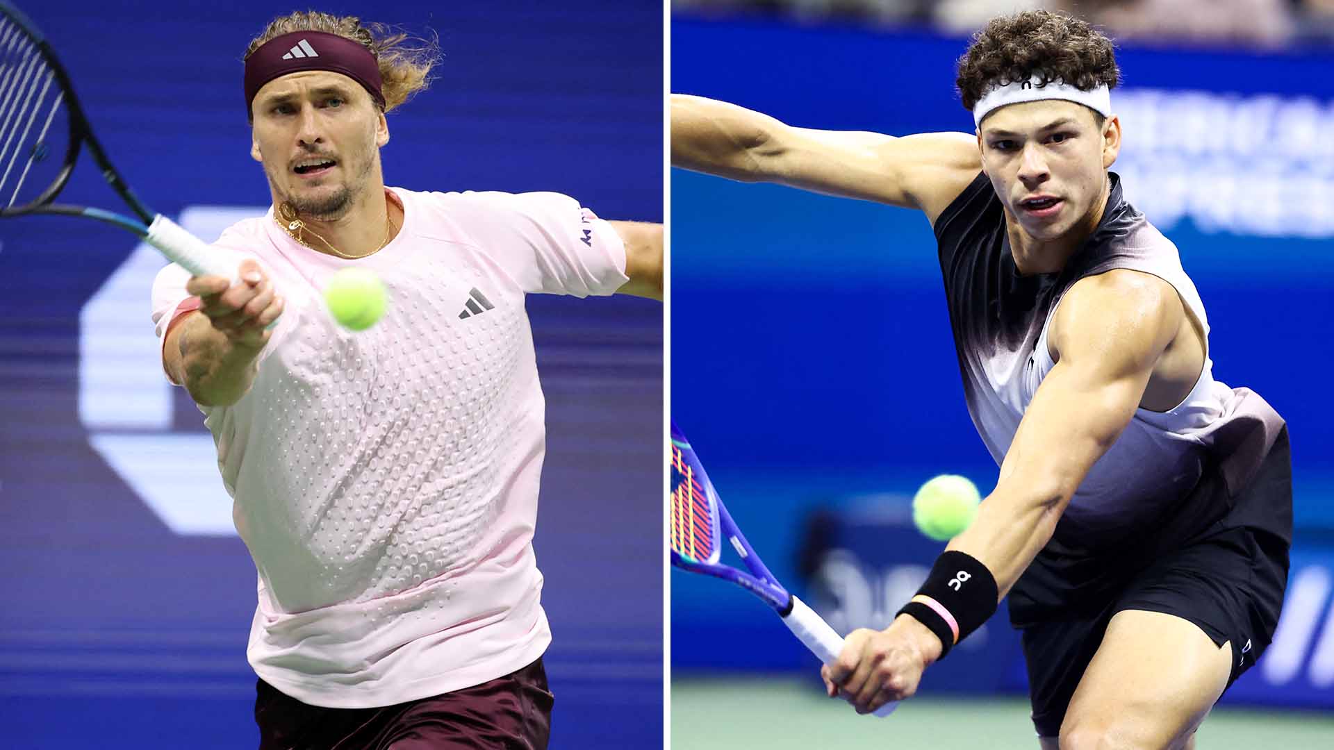 Top-10 stars Alexander Zverev and Ben Shelton feature in Friday's semi-final lineup at the US Open.