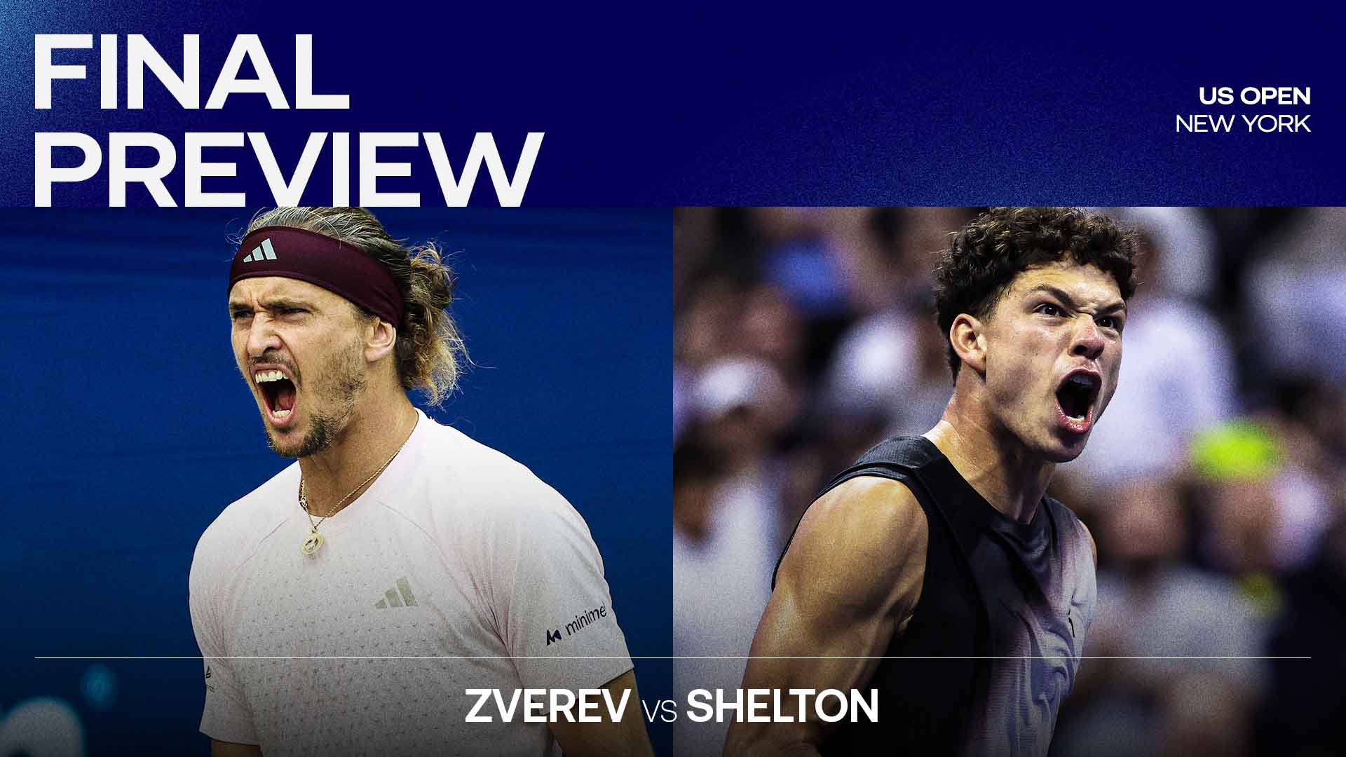 Alexander Zverev leads Ben Shelton 5-0 in their Lexus ATP Head2Head series. 