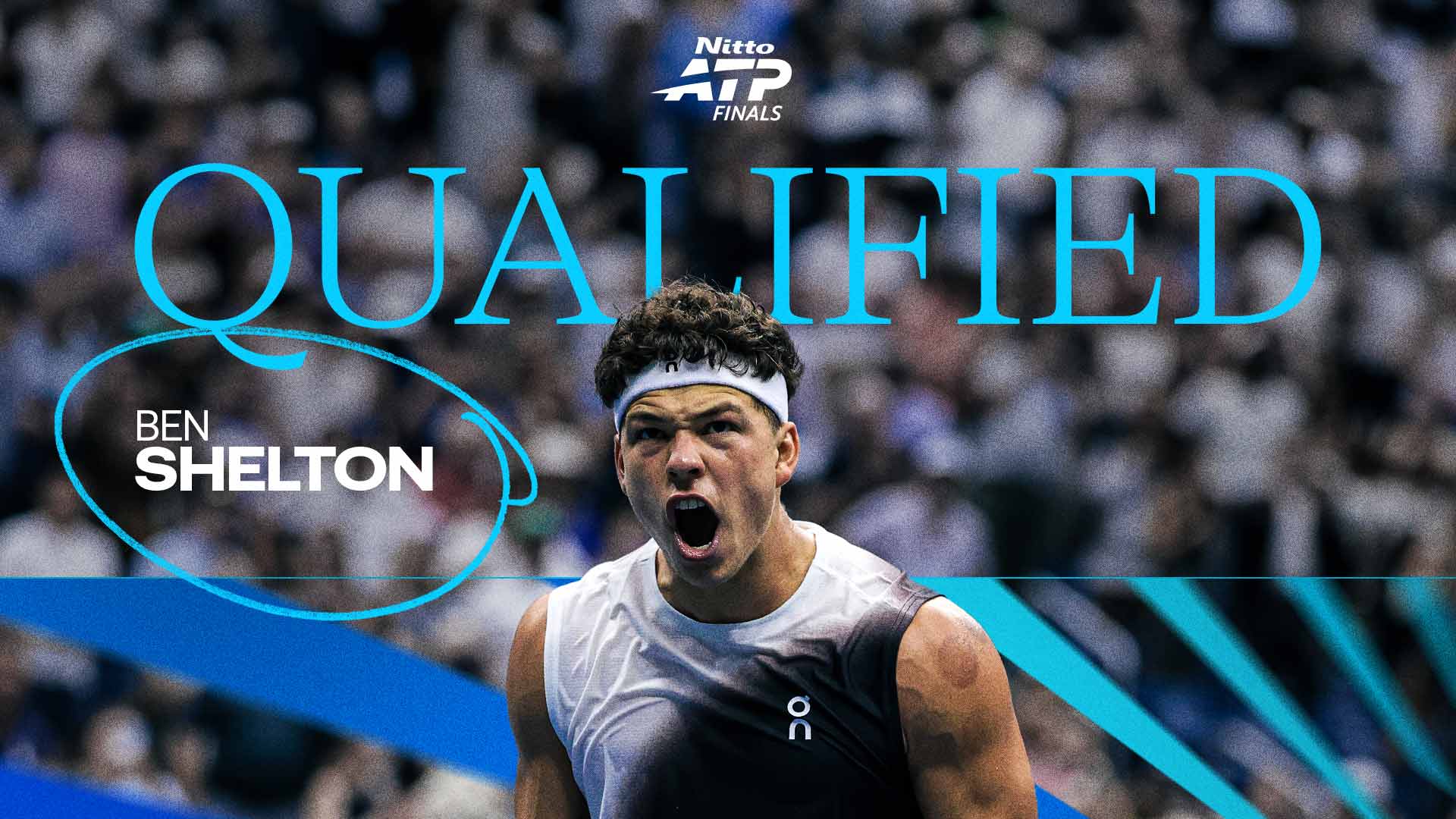 Shelton qualifies for second consecutive Nitto ATP Finals