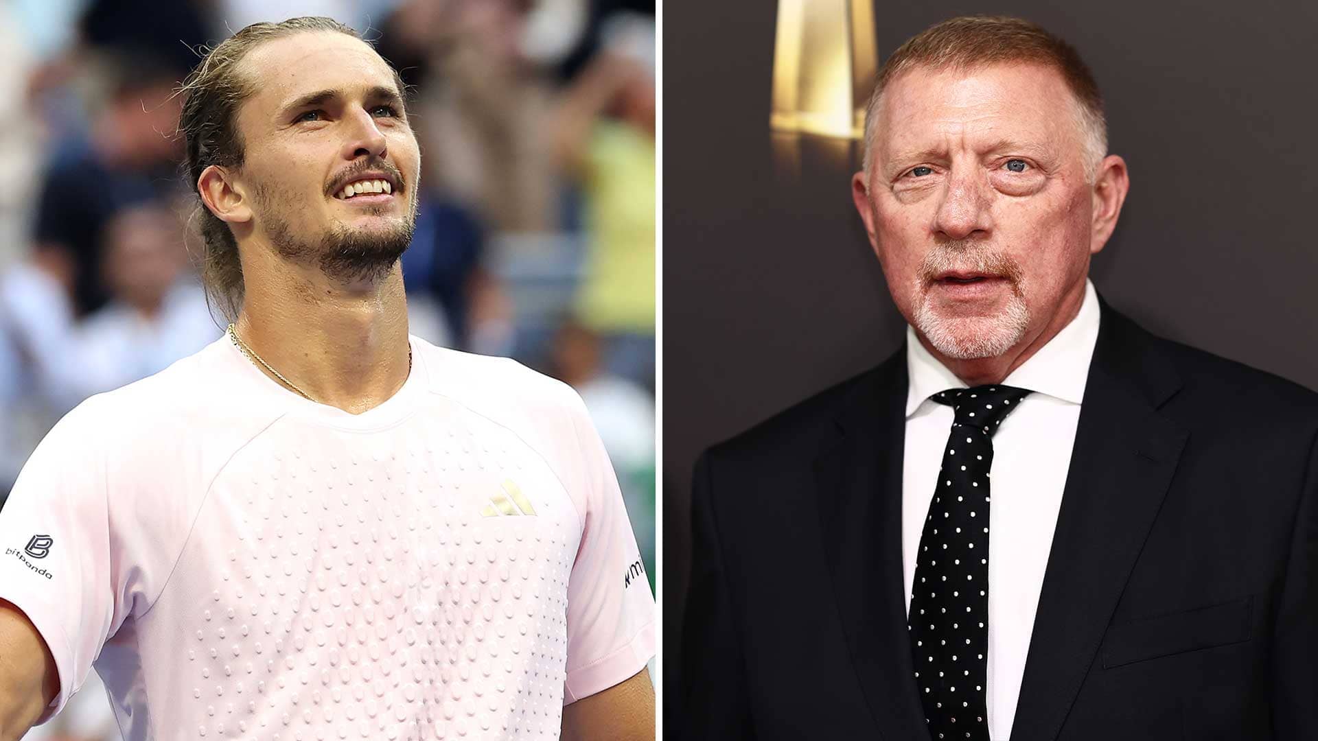Alexander Zverev and Boris Becker are the only German men to the Open Era (since 1968) to win multiple majors.