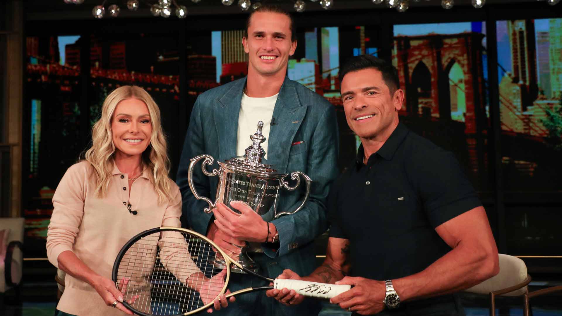 Zverev celebrates US Open with Manhattan media tour
