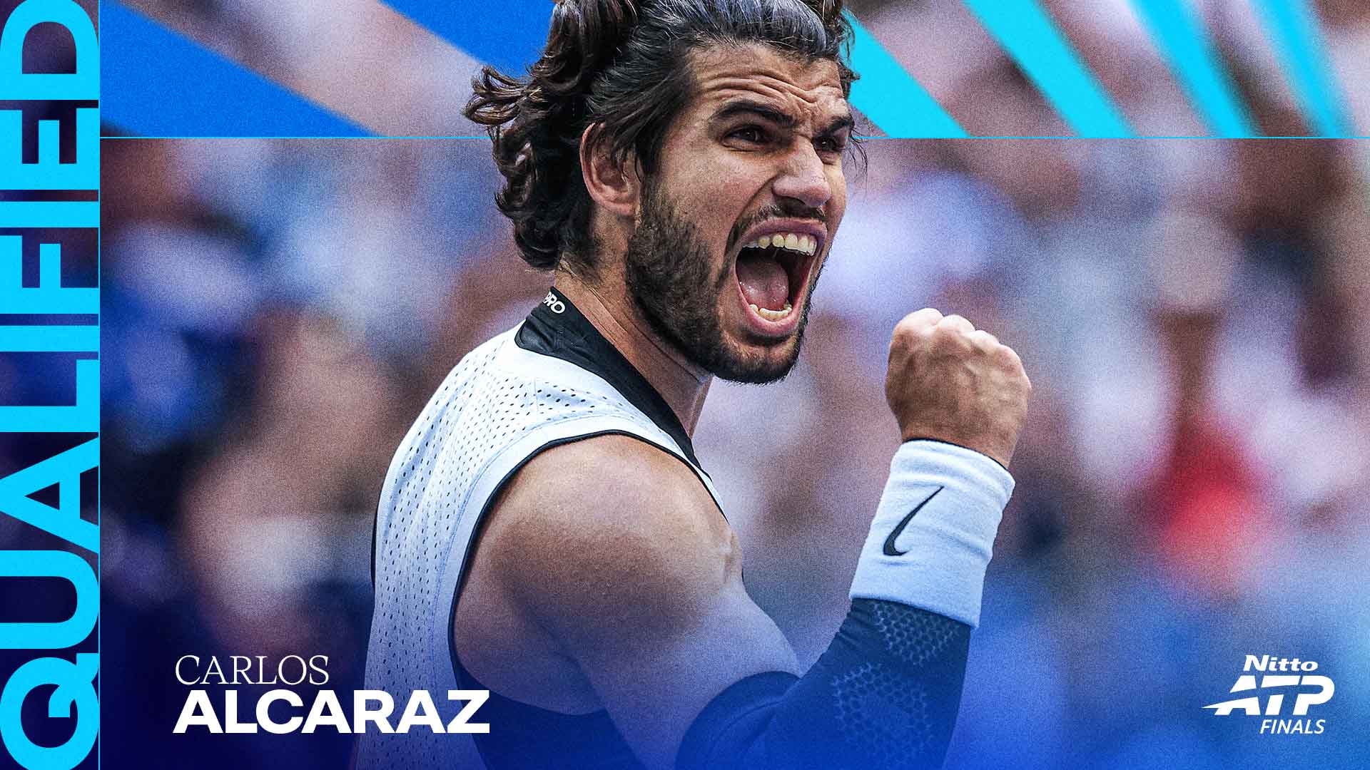Alcaraz joins Sinner & Zverev at Nitto ATP Finals