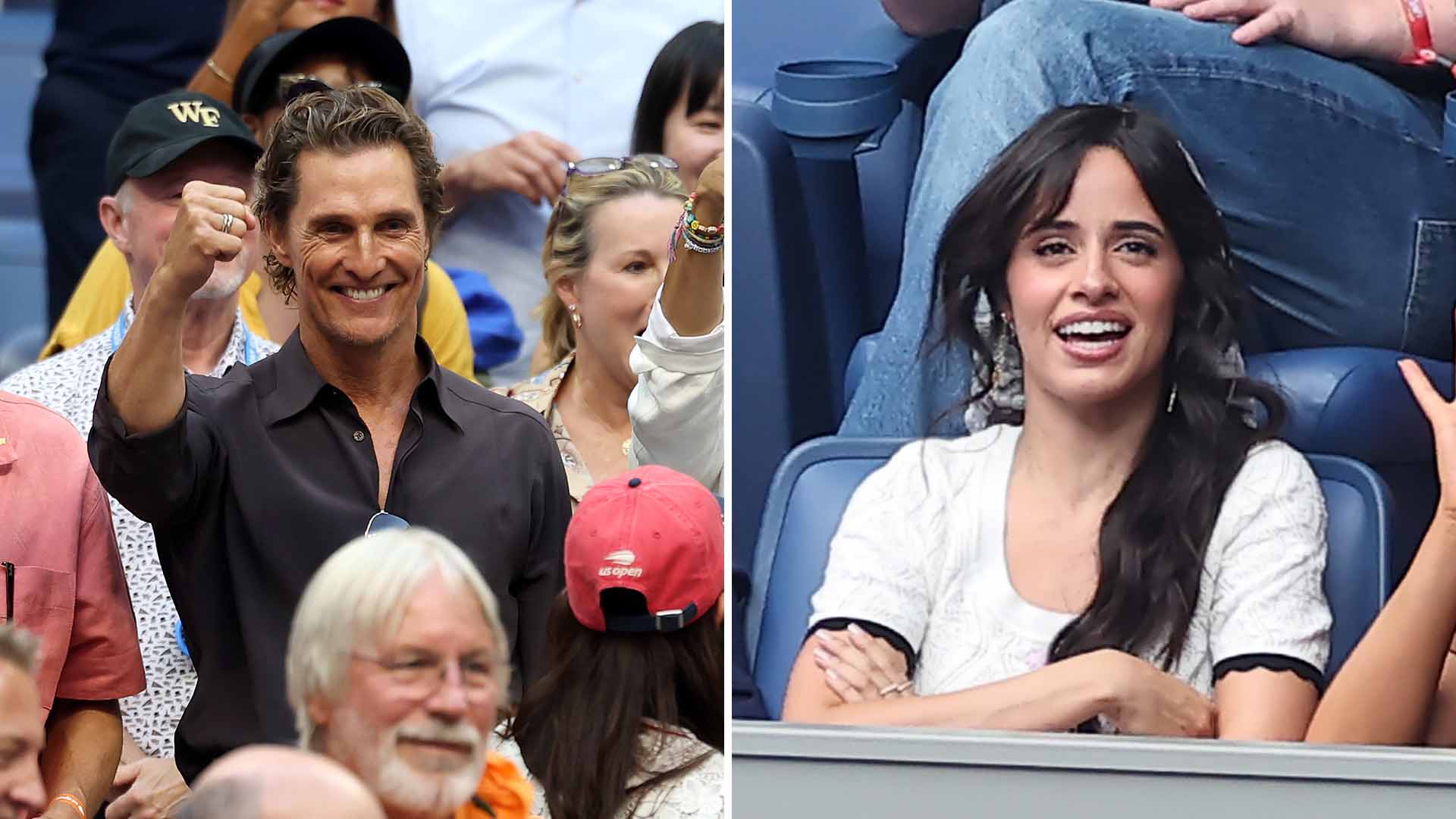 McConaughey, Cabello, Pitt headline celebrity visits to US Open