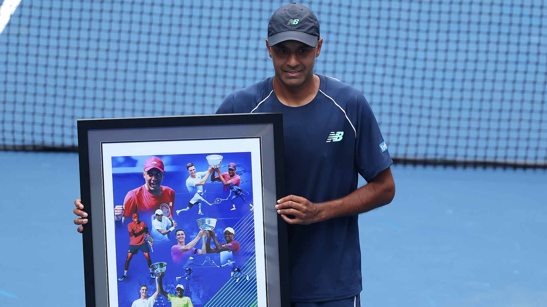 Rajeev Ram was honoured inside Louis Armstrong Stadium at the US Open following the final match of his career.