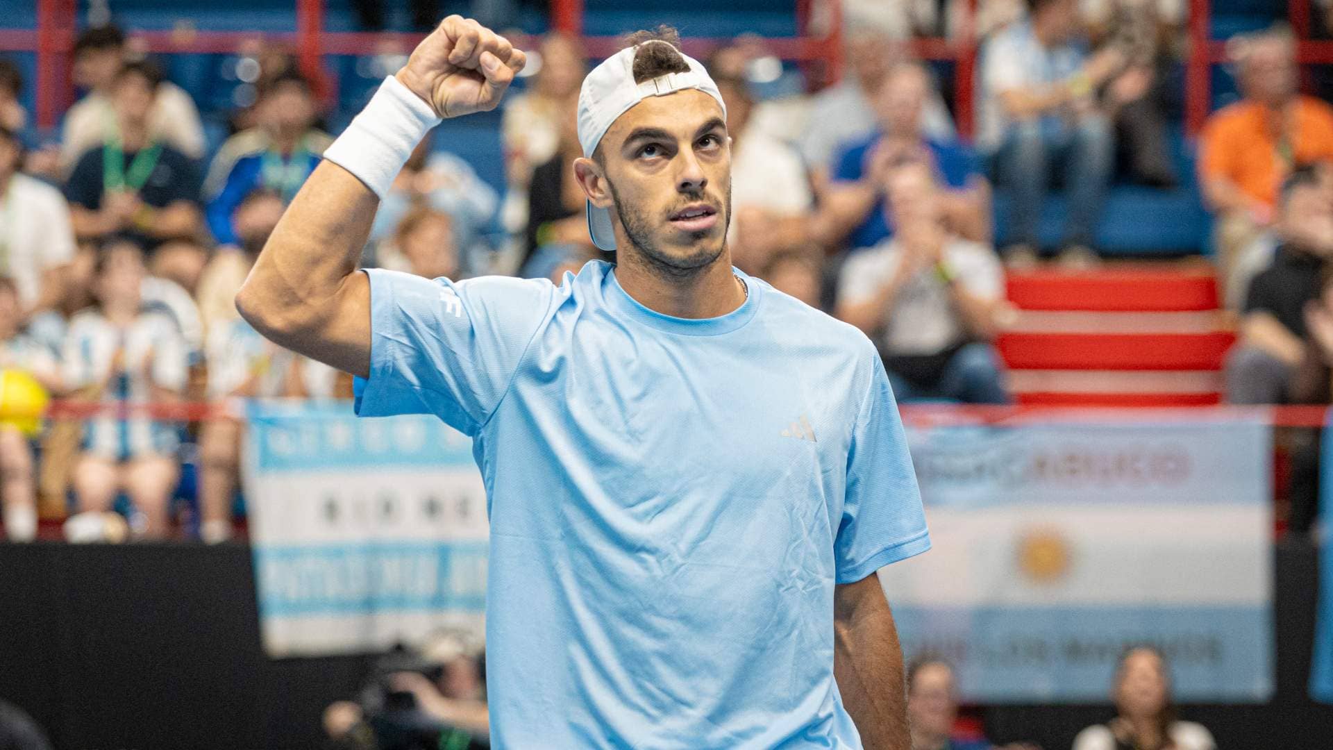 Francisco Cerúndolo, de gran US Open, ganó su partido con comodidad en Neuquén