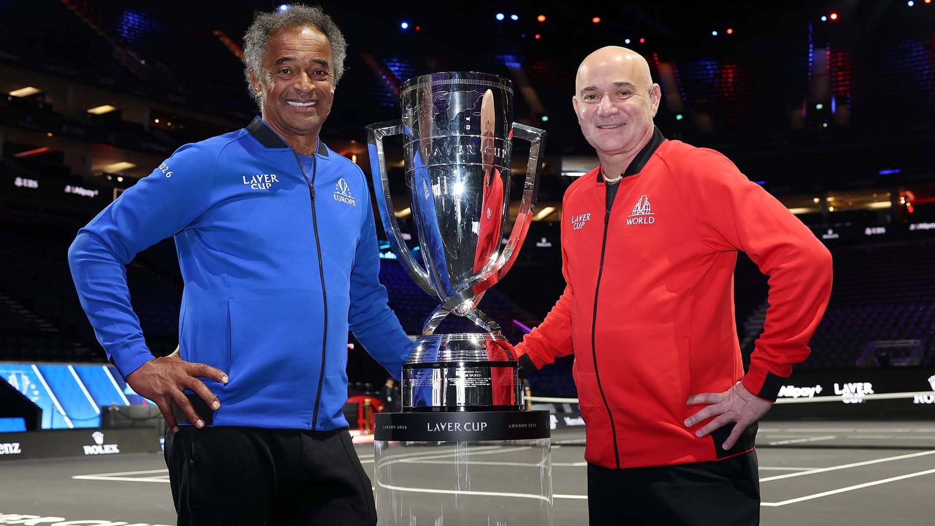 <a href='https://www.atptour.com/en/players/yannick-noah/n022/overview'>Yannick Noah</a>/<a href='https://www.atptour.com/en/players/andre-agassi/a092/overview'>Andre Agassi</a>